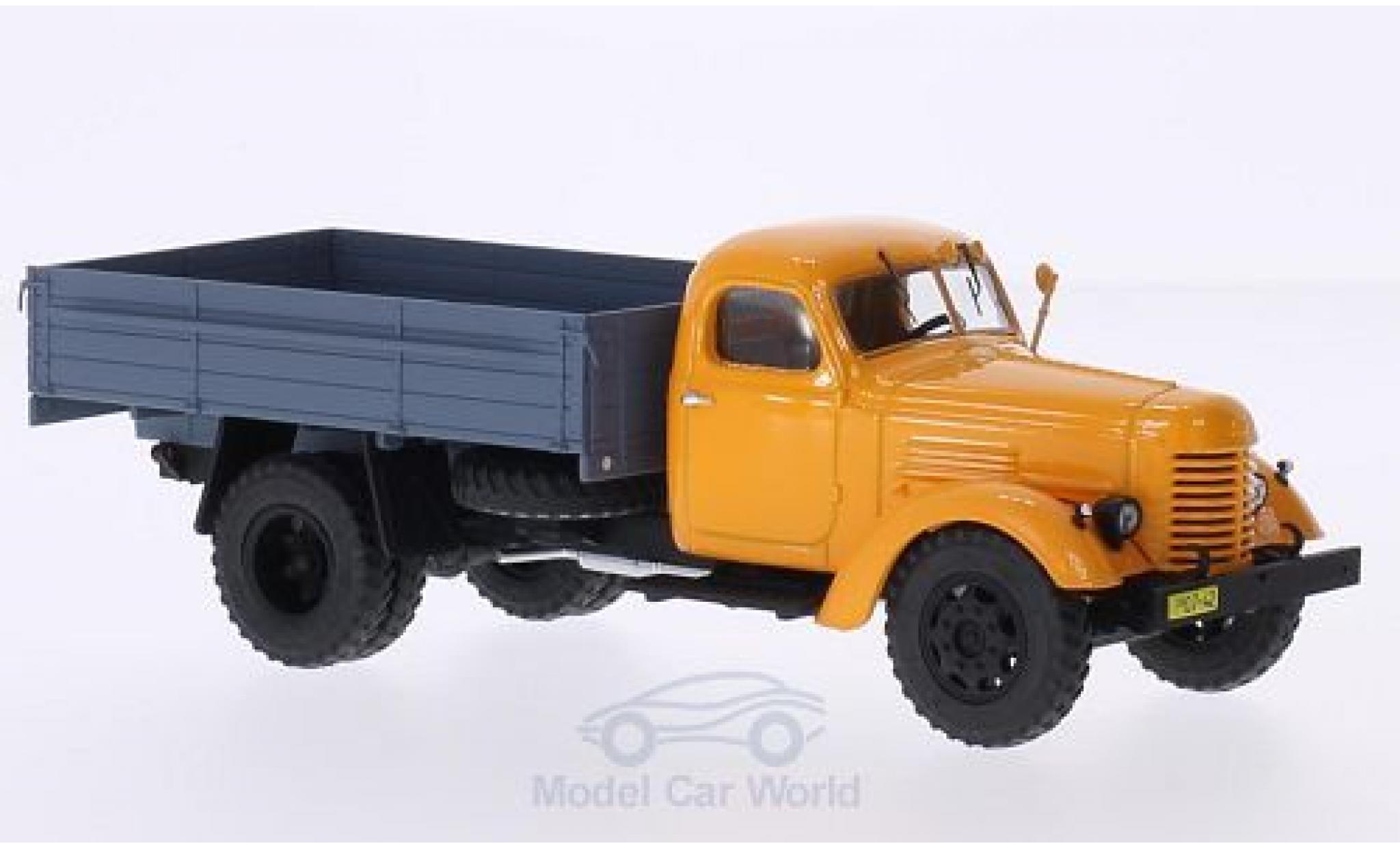 Zis 150 1/43 Start Scale Models ZIS orange/matt-grigio modellino in miniatura