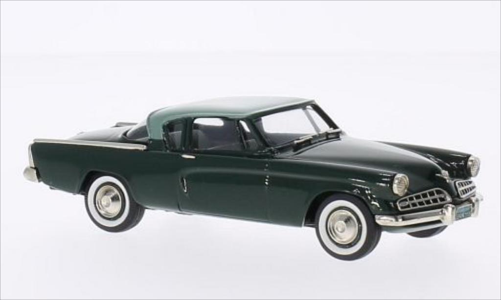 Studebaker Commander 1/43 Brooklin Coupe grun/grun 1954 modellino in miniatura
