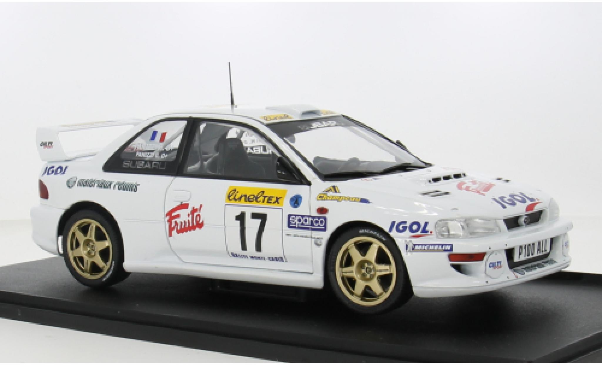 Subaru Impreza 1/18 Solido 22B #17 1:18 modellino in miniatura