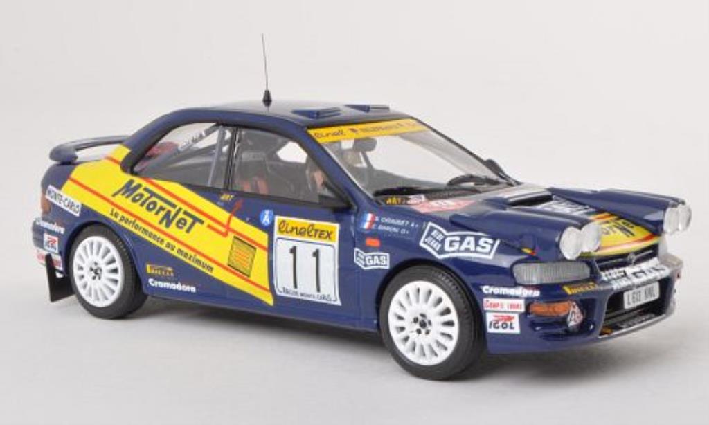 Subaru Impreza 1/43 Trofeu 4x4 Turbo No.11 MotorNet Rallye Monte Carlo 1996 /C.Baroni modellino in miniatura
