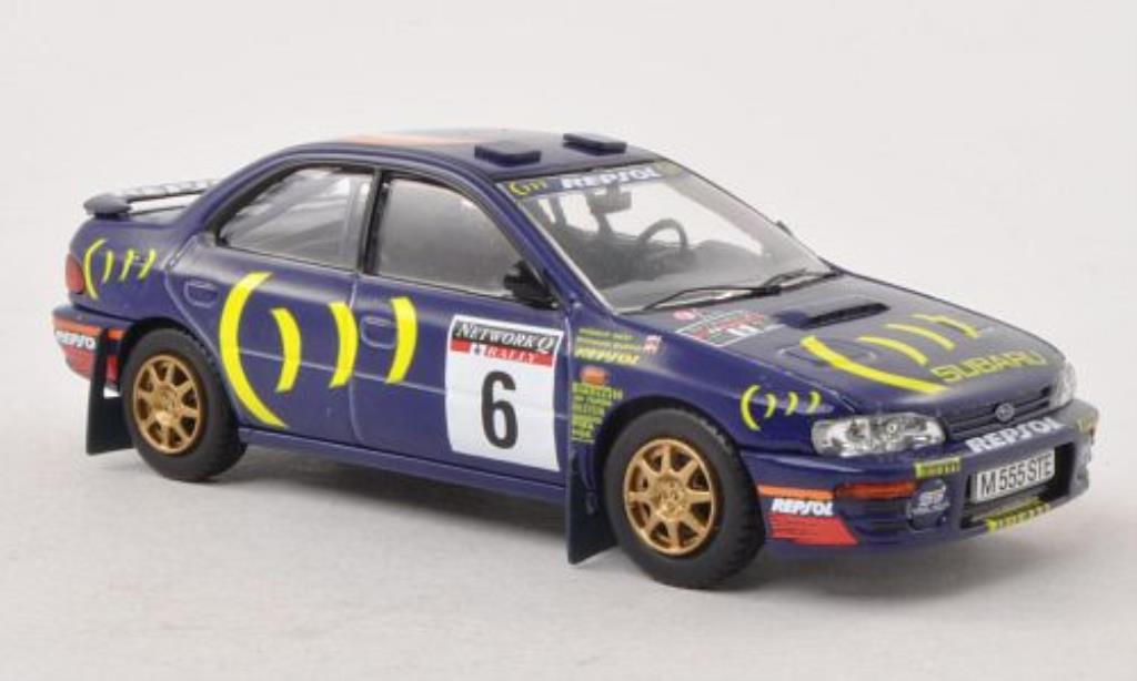 Subaru Impreza 555 1/43 Vanguards 555 No.6 Network Q RAC Rally 1995 /R.Reid modellino in miniatura