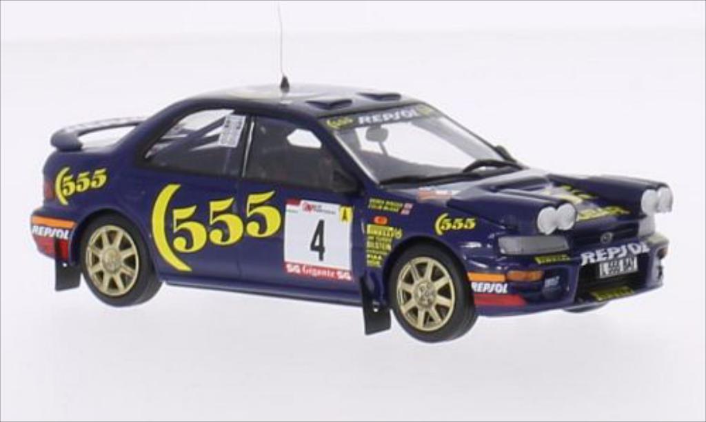 Subaru Impreza 1/43 Trofeu No.4 Rallye WM Rallye Portugal 1995 /D.Ringer modellino in miniatura