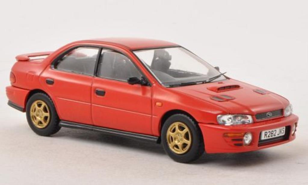 Subaru Impreza 1/43 Vanguards Turbo rosso RHD modellino in miniatura