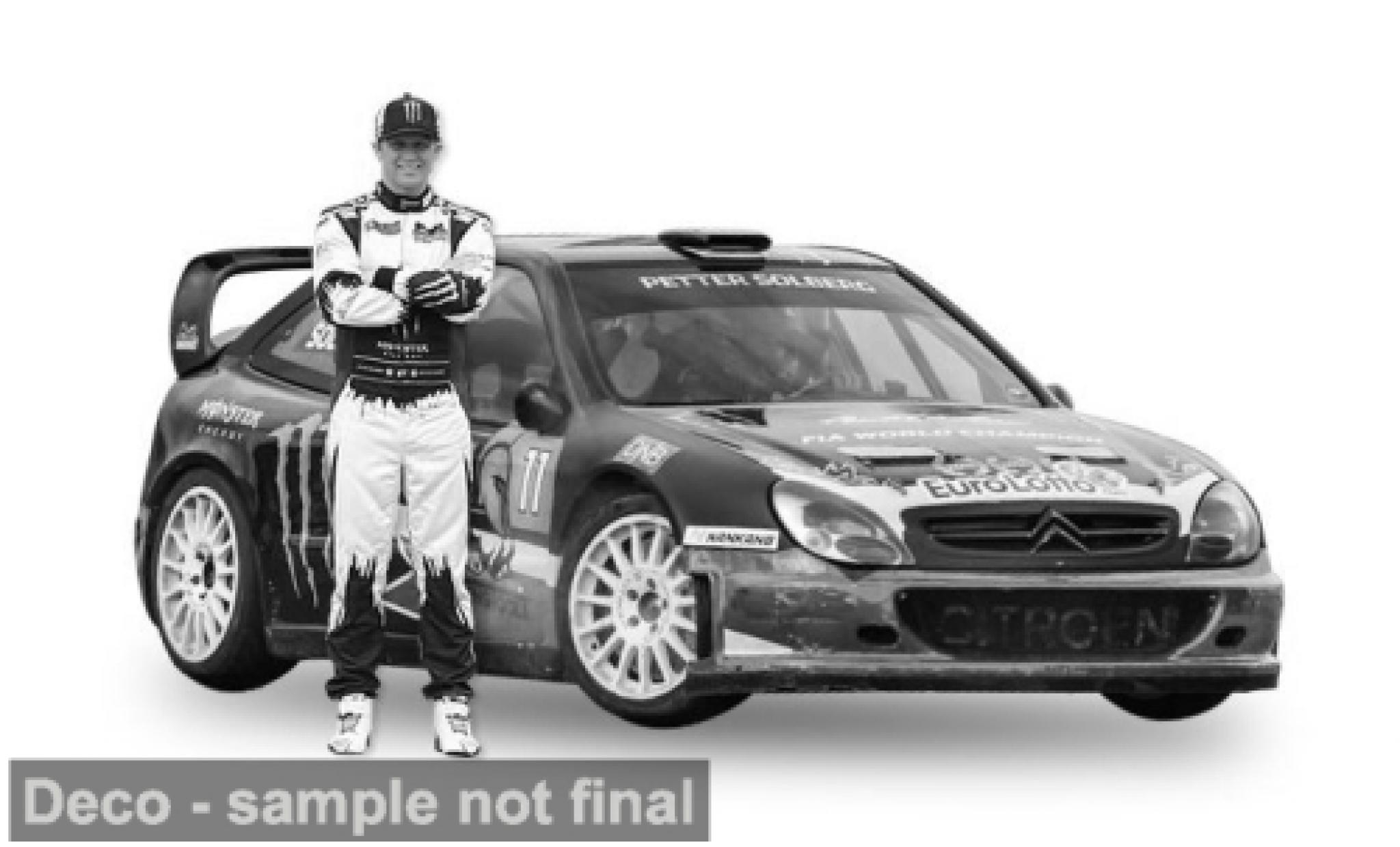 Citroen Xsara Sun Star Gymkhana 2016 #11 1:18 modellino in miniatura