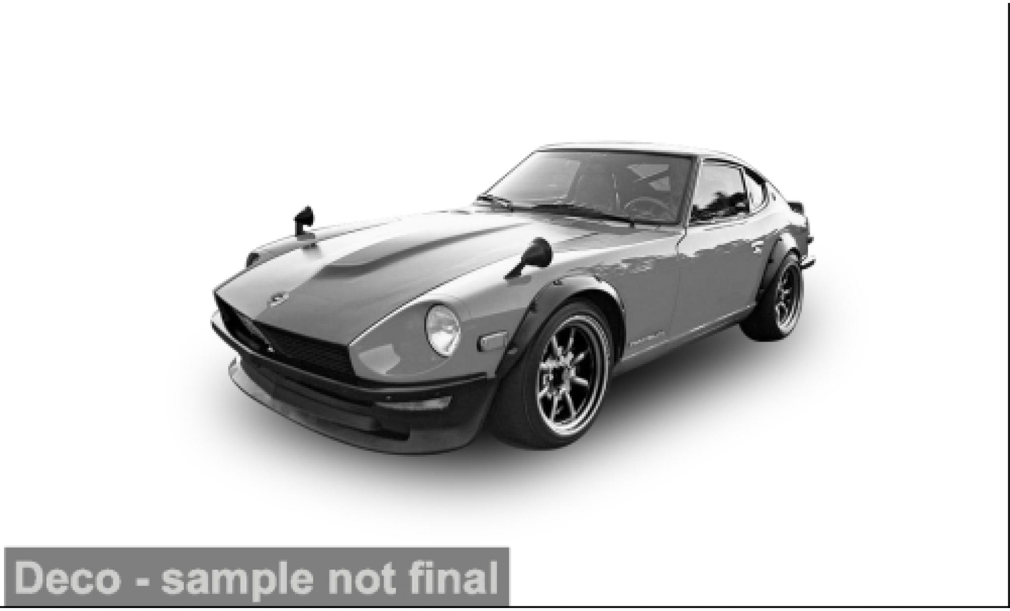 Datsun 240Z Sun Star rot 1971 1:18 modellino in miniatura