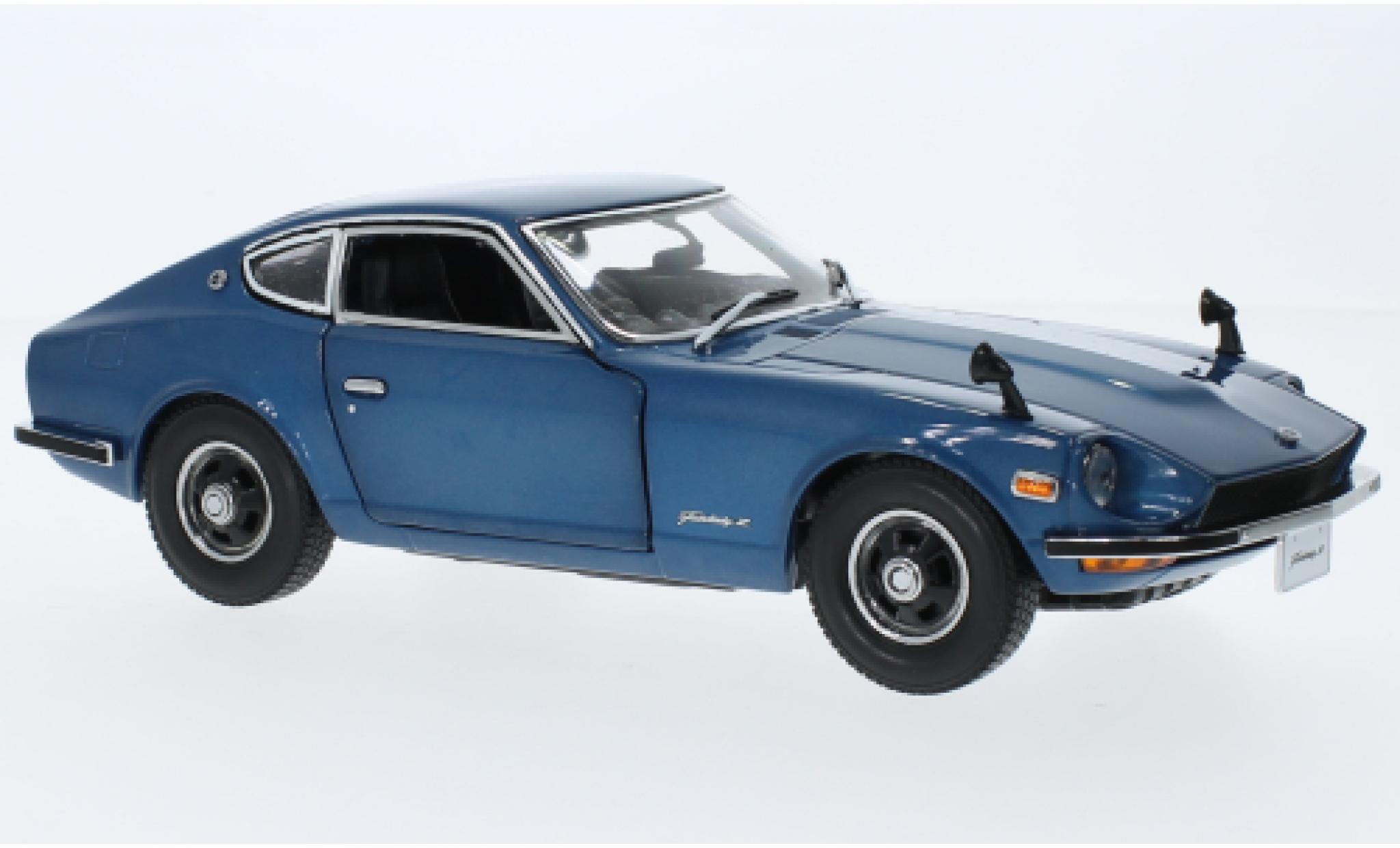 Datsun Fairlady 1/18 Sun Star Z (S30) metallise blau RHD 1970 1:18 modellino in miniatura