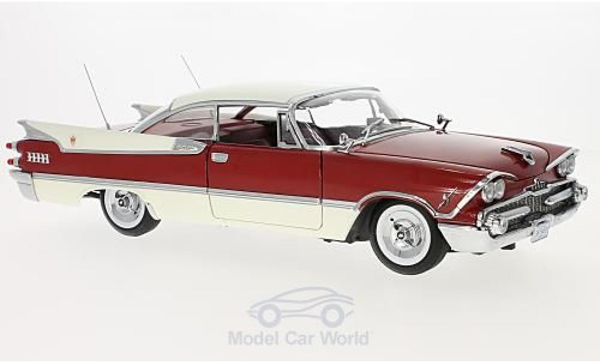 Dodge Custom Royal Lancer 1/18 Sun Star Hard Top beige/rosso 1959 modellino in miniatura