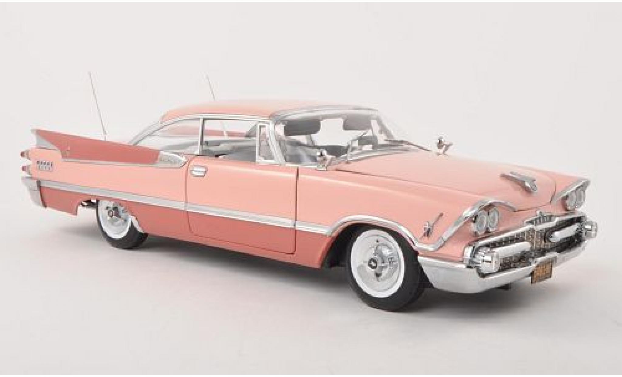 Dodge Custom Royal Lancer 1/18 Sun Star Hard Top rosa/rosa 1959 1:18 modellino in miniatura
