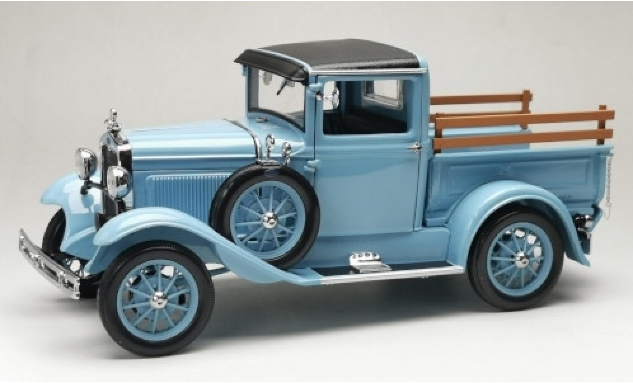 Ford Model A 1/18 Sun Star Pick Up blu 1931 modellino in miniatura