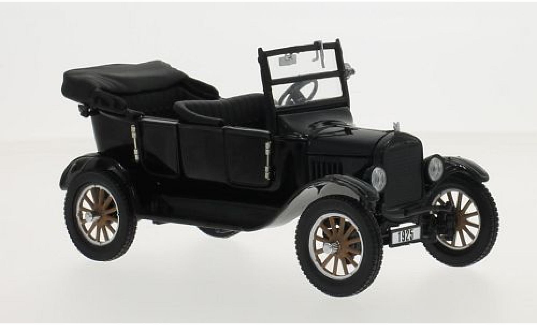 Ford Model T 1/24 Sun Star Touring nero 1925 Verdeck ouvert modellino in miniatura