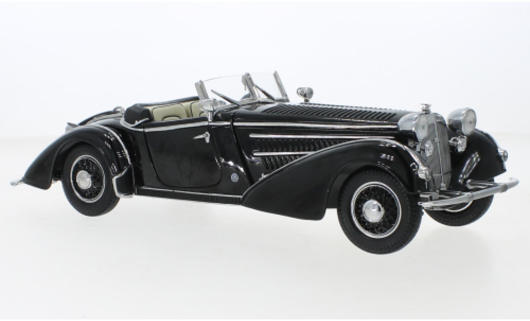 Horch 855 1/18 Sun Star Roadster schwarz 1939 1:18 modellino in miniatura
