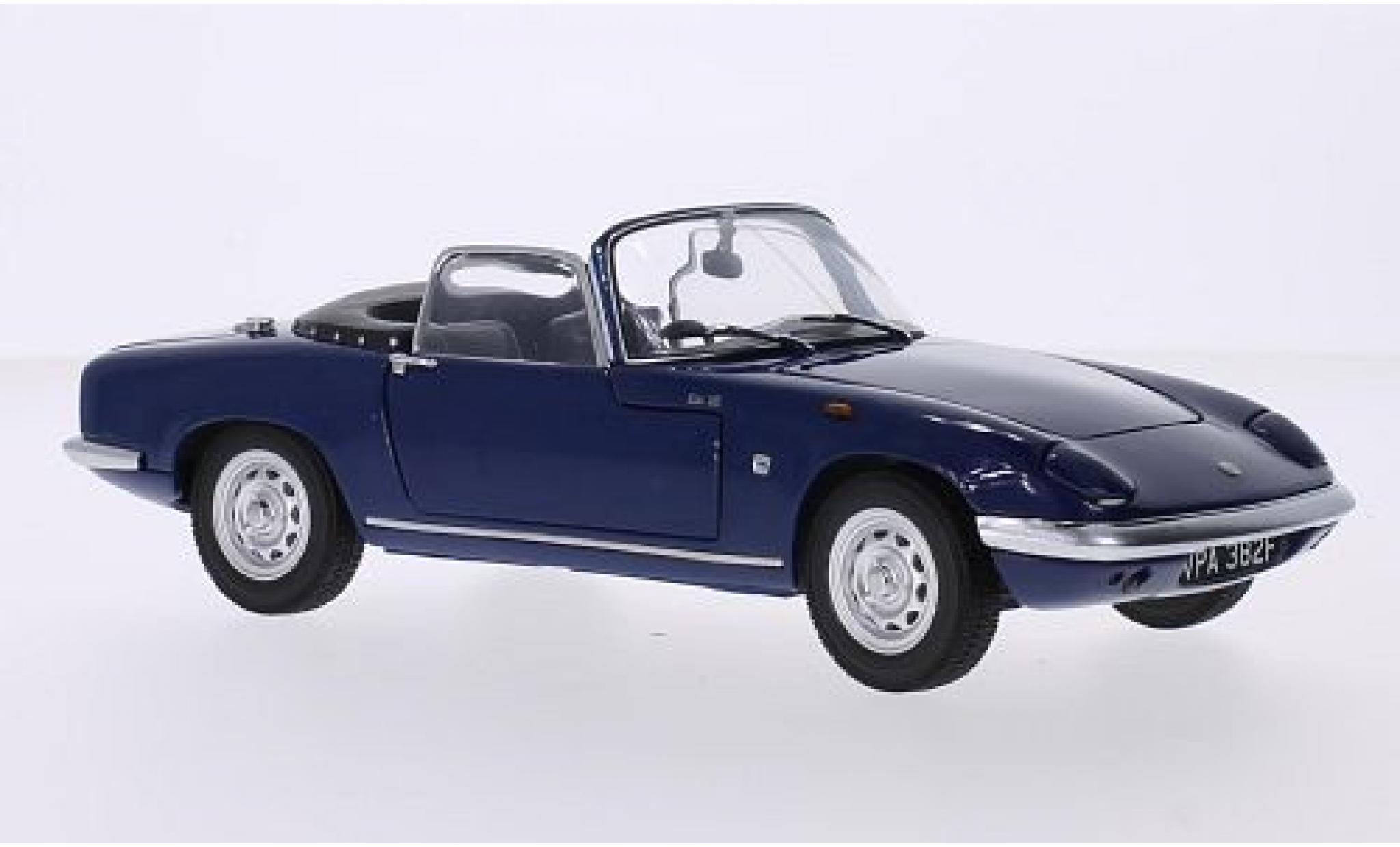 Lotus Elan 1/18 Sun Star SE Roadster blu RHD 1966 modellino in miniatura