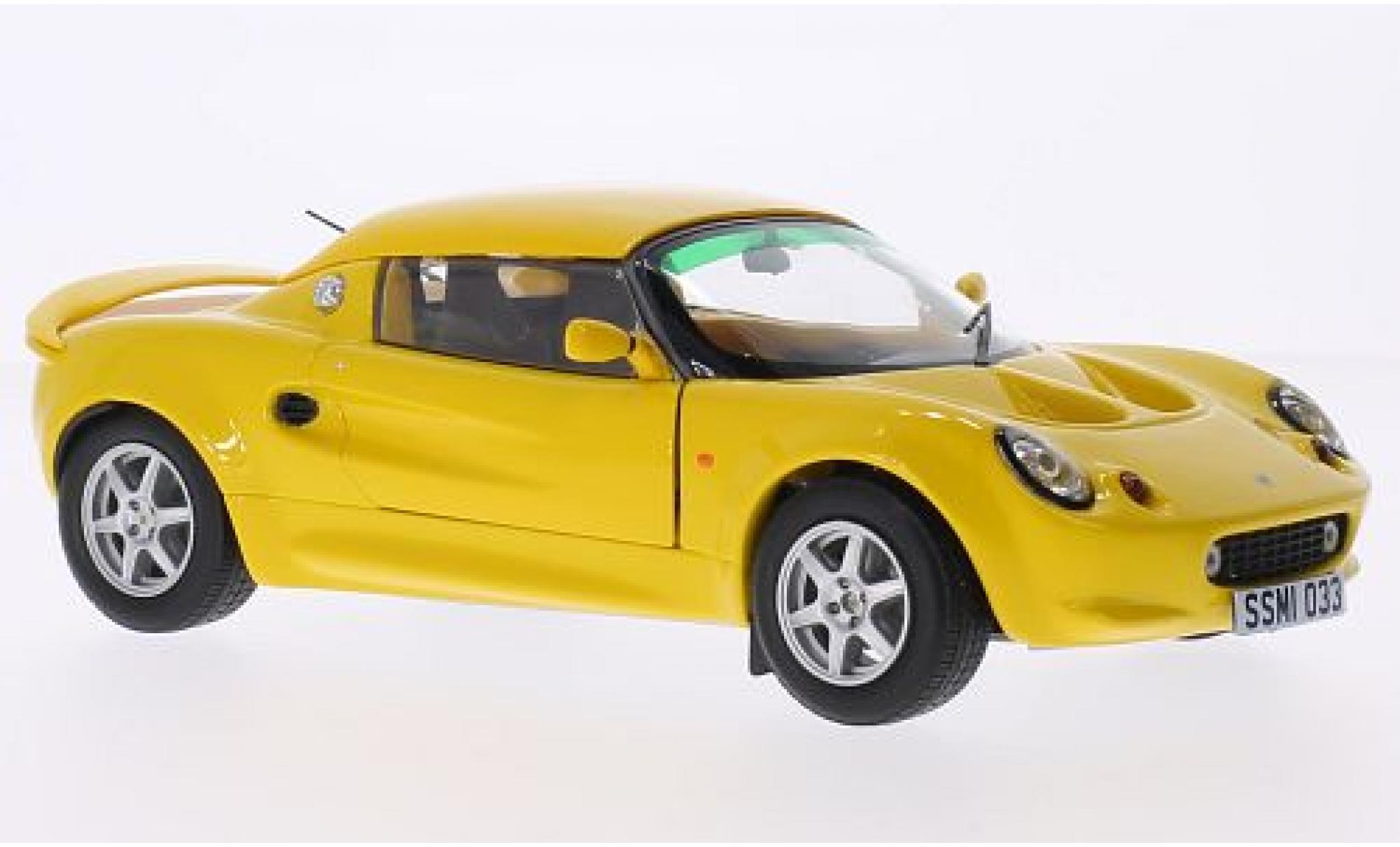 Lotus Elise 1/18 Sun Star 111S giallo RHD modellino in miniatura