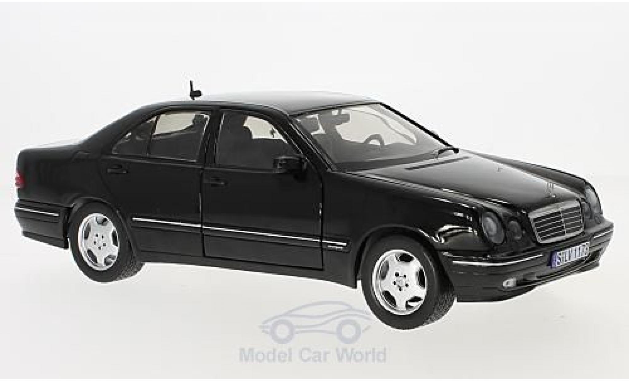 Mercedes Classe E 1/18 Sun Star E320 (W210) nero modellino in miniatura