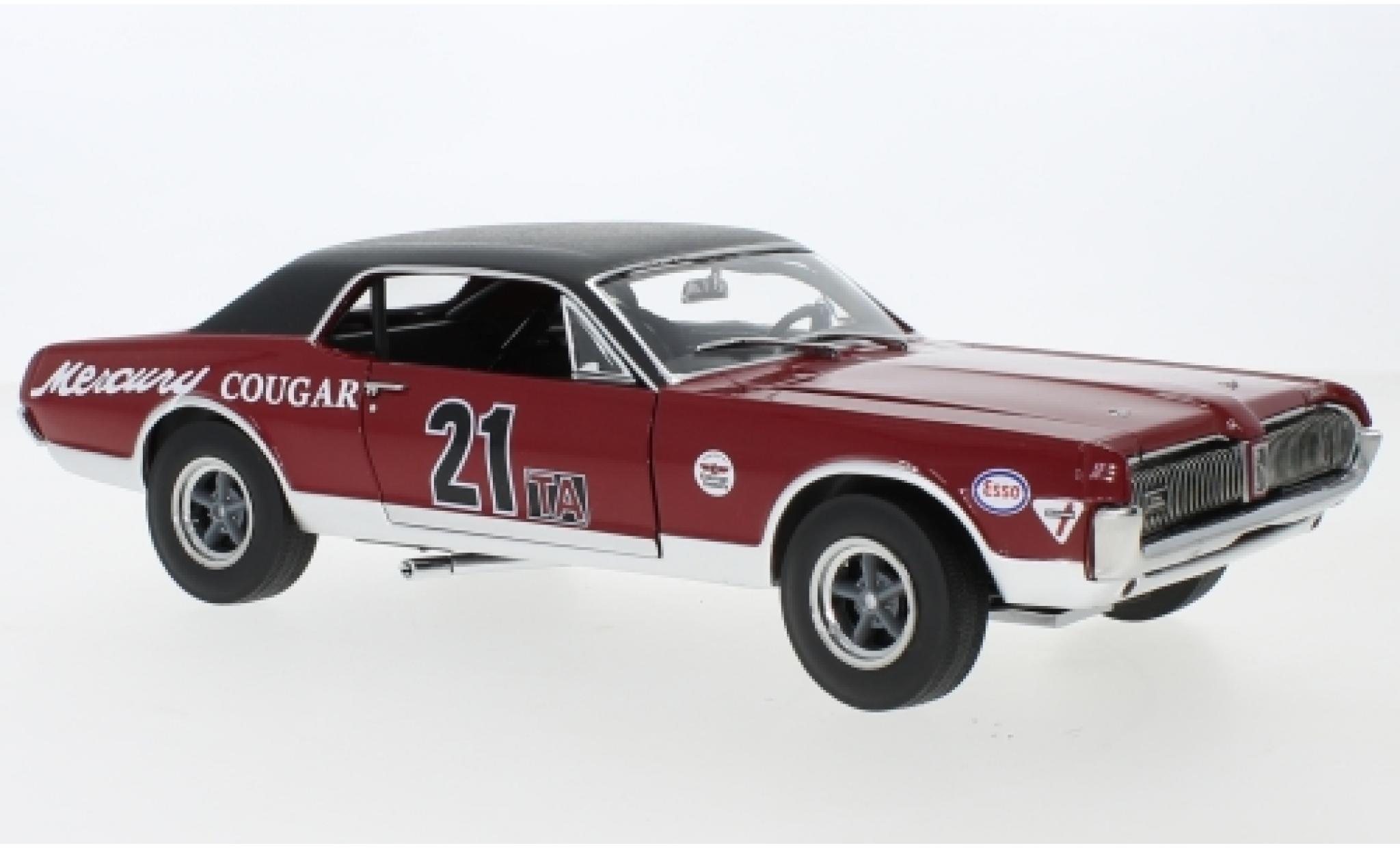 Mercury Cougar 1/18 Sun Star Racing No.21 SVRA Watkins Glen Historic Enduro 200 1967 1:18 modellino in miniatura