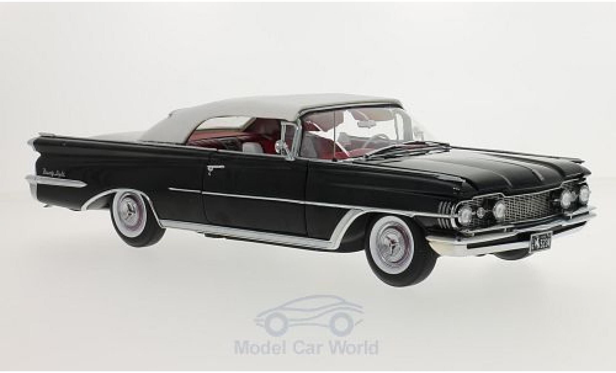 Oldsmobile 98 1/18 Sun Star Convertibile nero/bianco 1959 modellino in miniatura