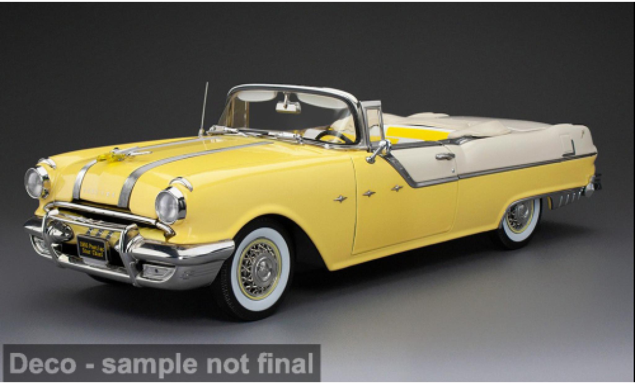 Pontiac Star Chief 1/18 Sun Star gelb 1955 1:18 modellino in miniatura