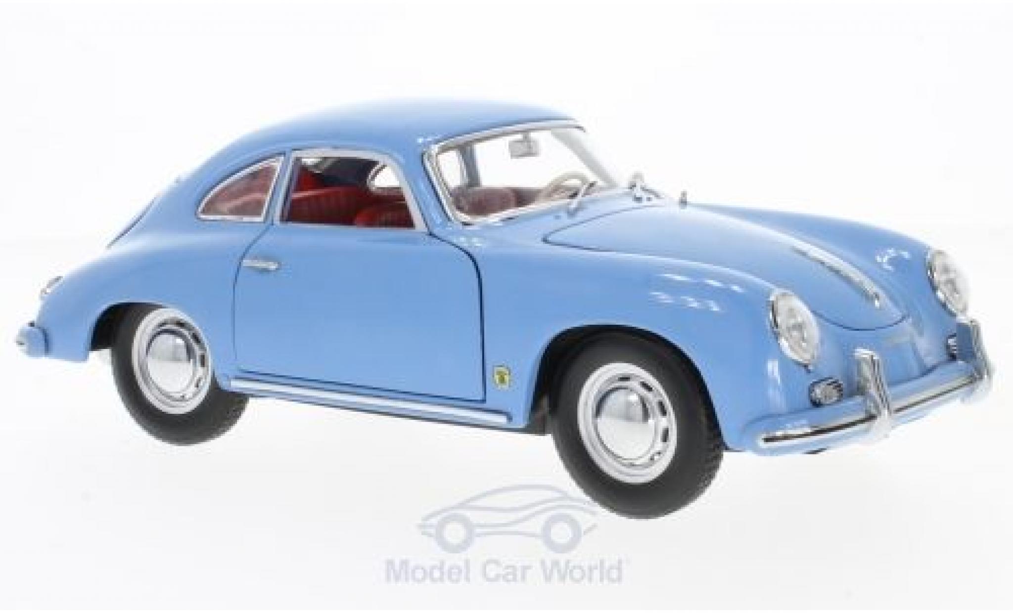 Porsche 356 A 1/18 Sun Star A 1500 GS Carrera GT blu 1957 modellino in miniatura