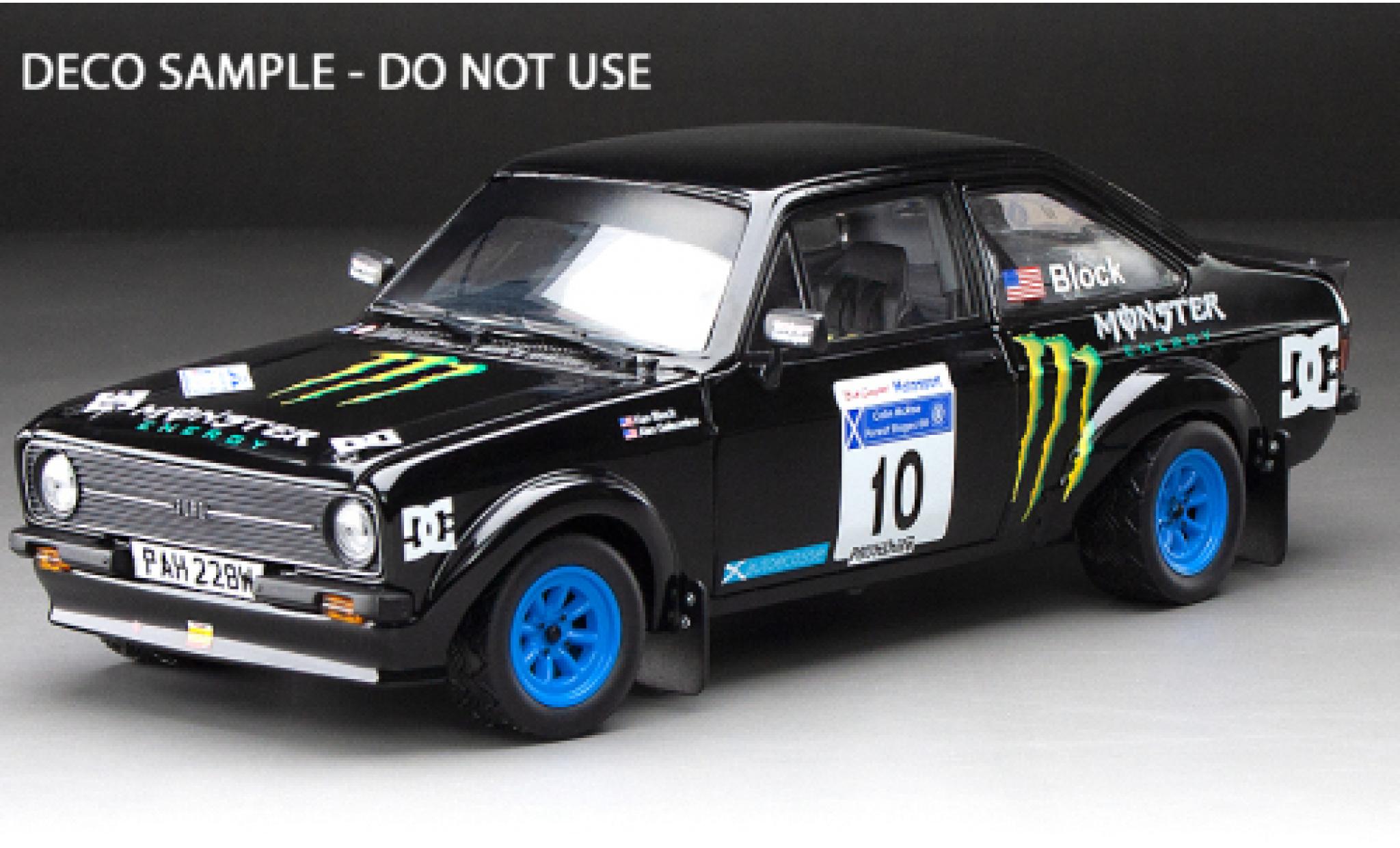Ford Escort 1/18 Sun Star Mk II RS 1800 No.10 Monstre Colin McRae Forest Stages 2008 modellino in miniatura