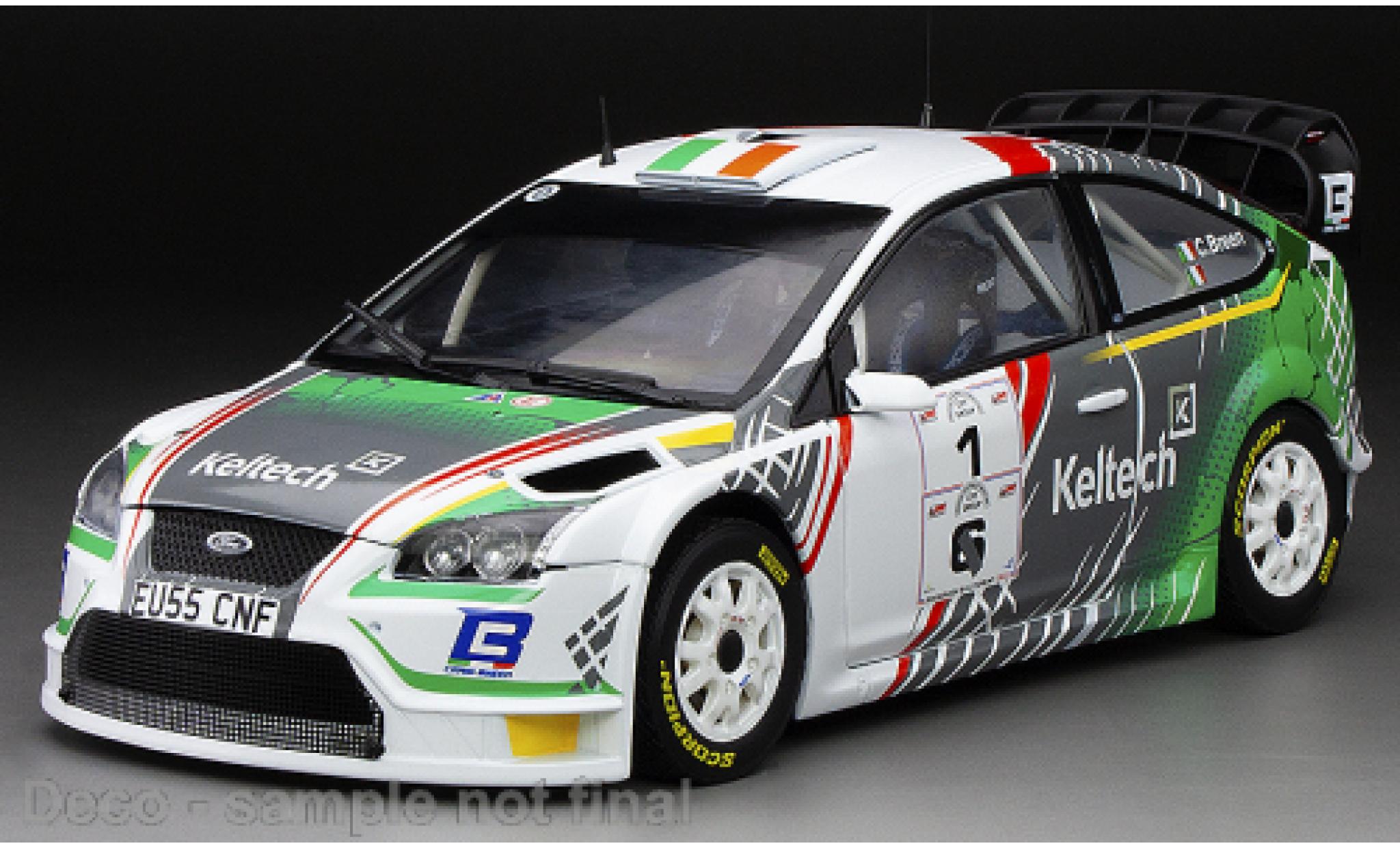 Ford Focus 1/18 Sun Star RS WRC06 No.1 Boggeragh Rallysprint 2022 modellino in miniatura