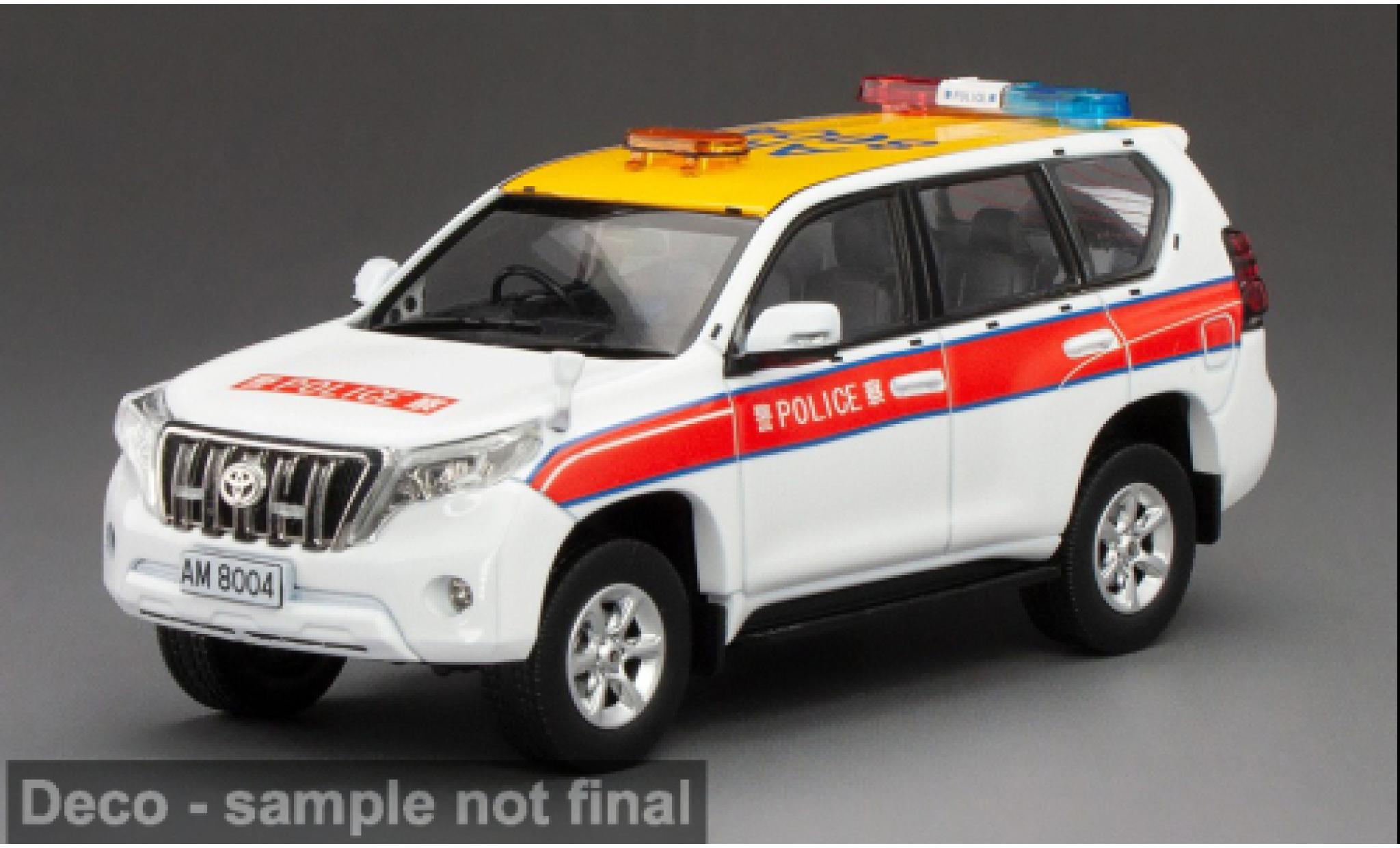 Toyota Land Cruiser 1/43 Sun Star Prado 2015 HK Airport District 1:43 modellino in miniatura