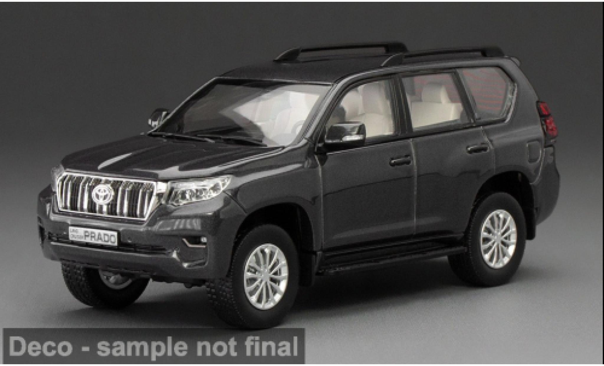 Toyota Land Cruiser 1/43 Sun Star Prado anthrazit 2018 1:43 modellino in miniatura
