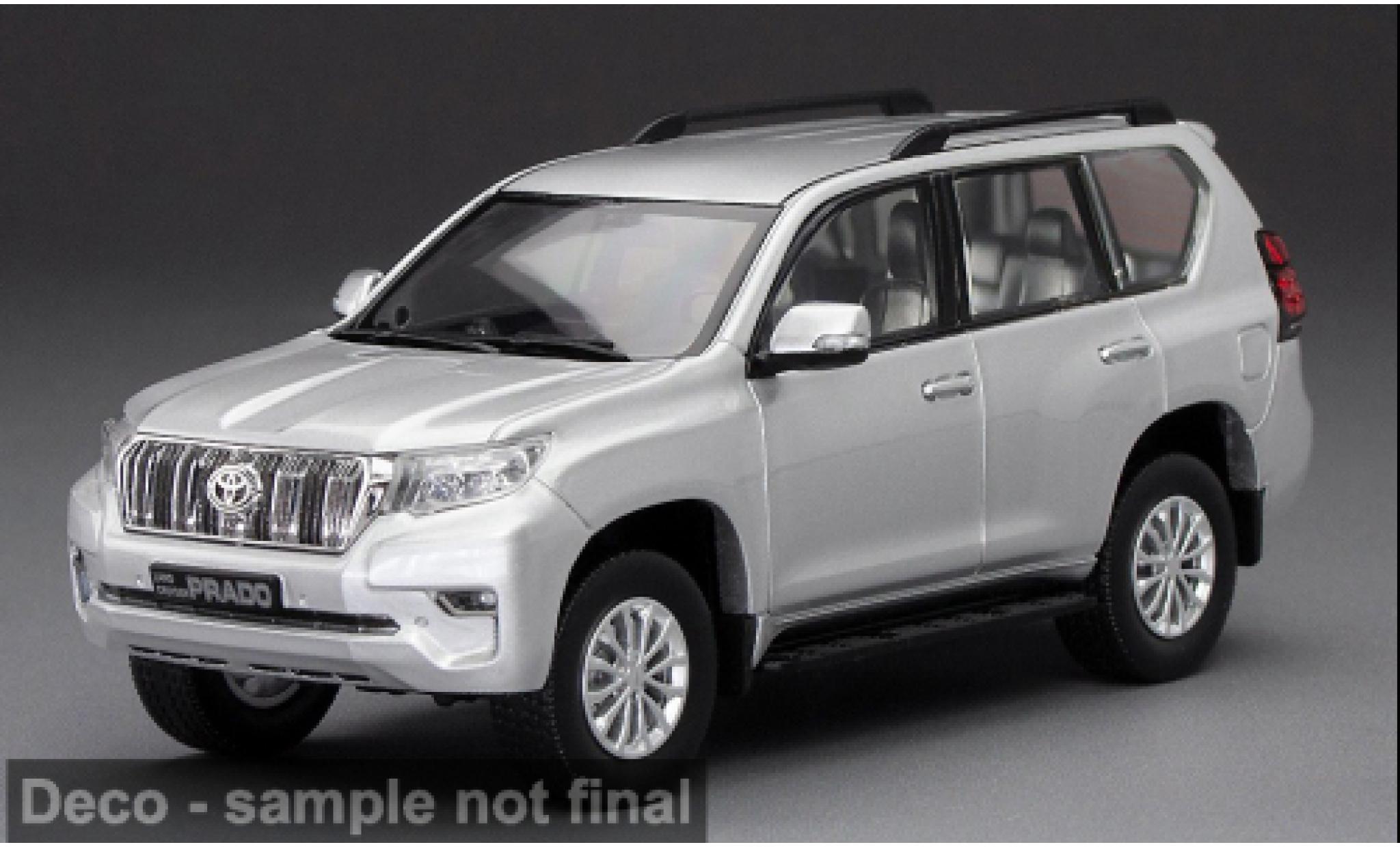 Toyota Land Cruiser 1/43 Sun Star Prado silber 2018 1:43 modellino in miniatura