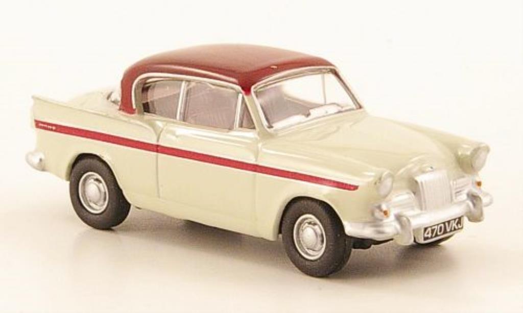 Sunbeam Rapier 1/76 Oxford MKIII grigio/rosso modellino in miniatura