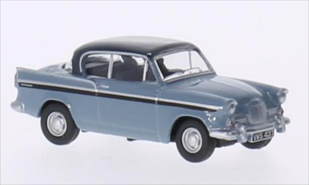 Sunbeam Rapier 1/76 Oxford MkIII blu/blu RHD modellino in miniatura