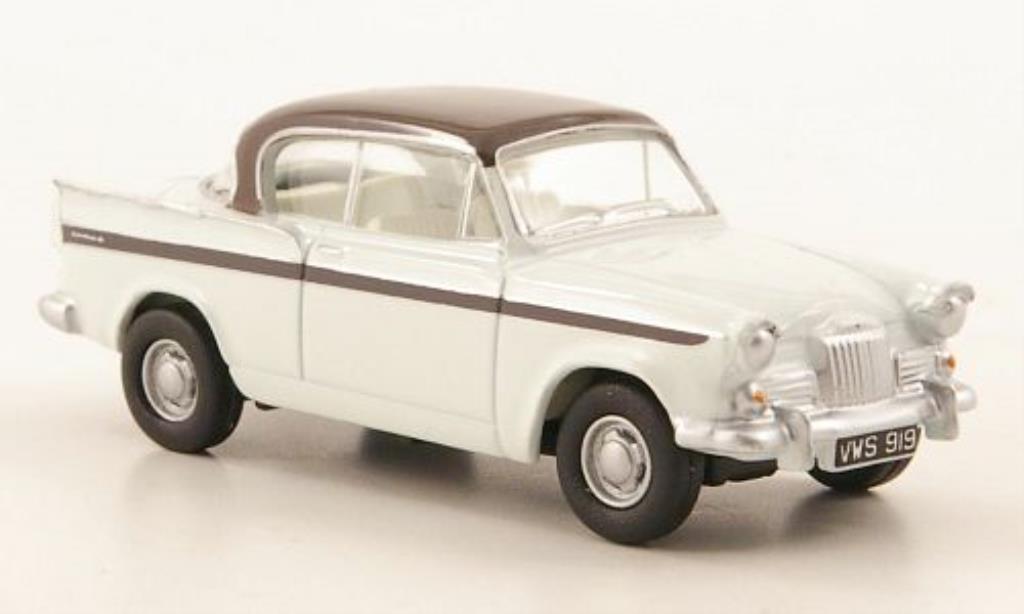 Sunbeam Rapier 1/76 Oxford MKIII bianco/marroneee modellino in miniatura