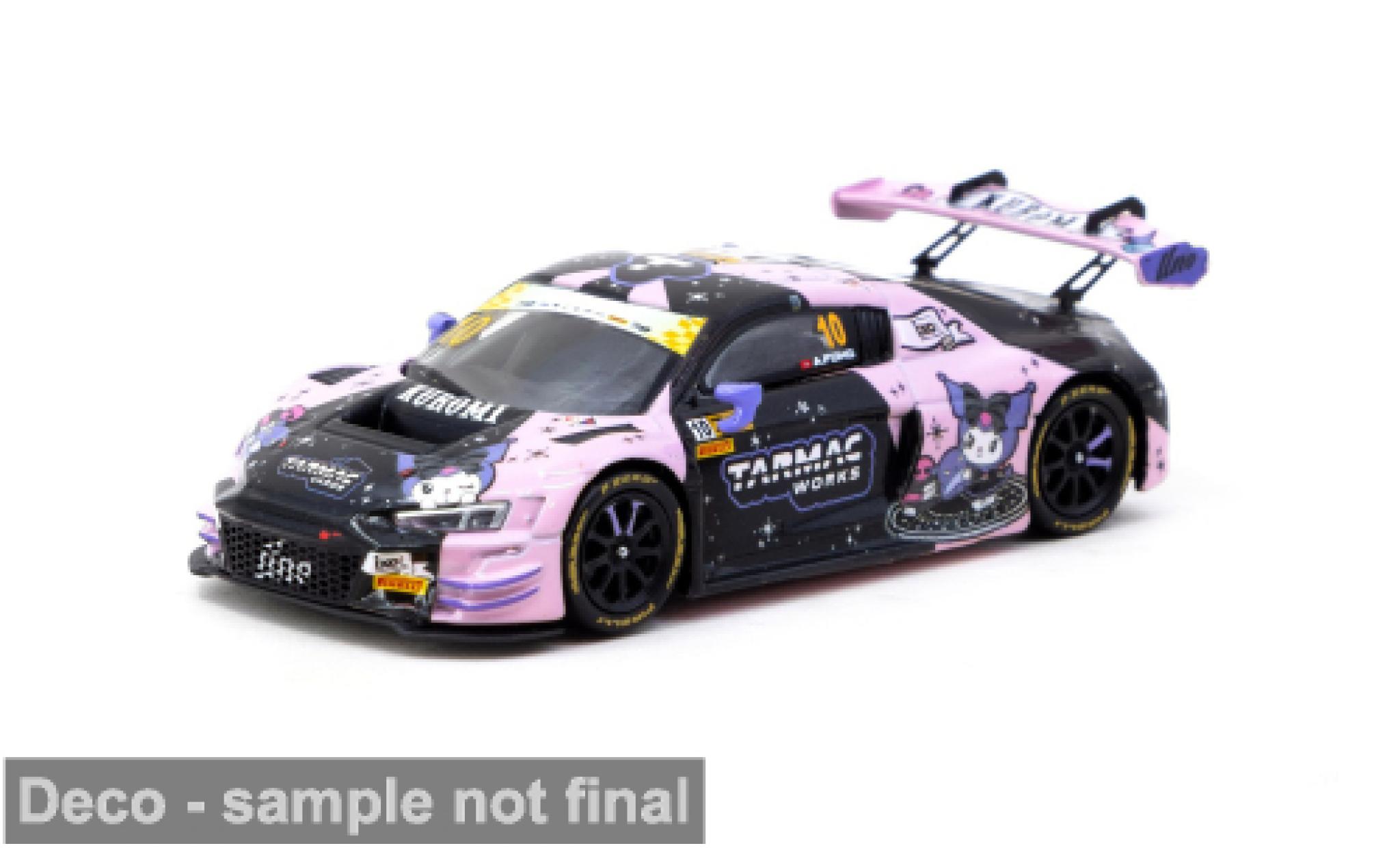 Audi R8 1/64 Tarmac Works LMS GT3 EVO II Fia GT World Cup Macau GT Cup 2024 #10 1:64 modellino in miniatura