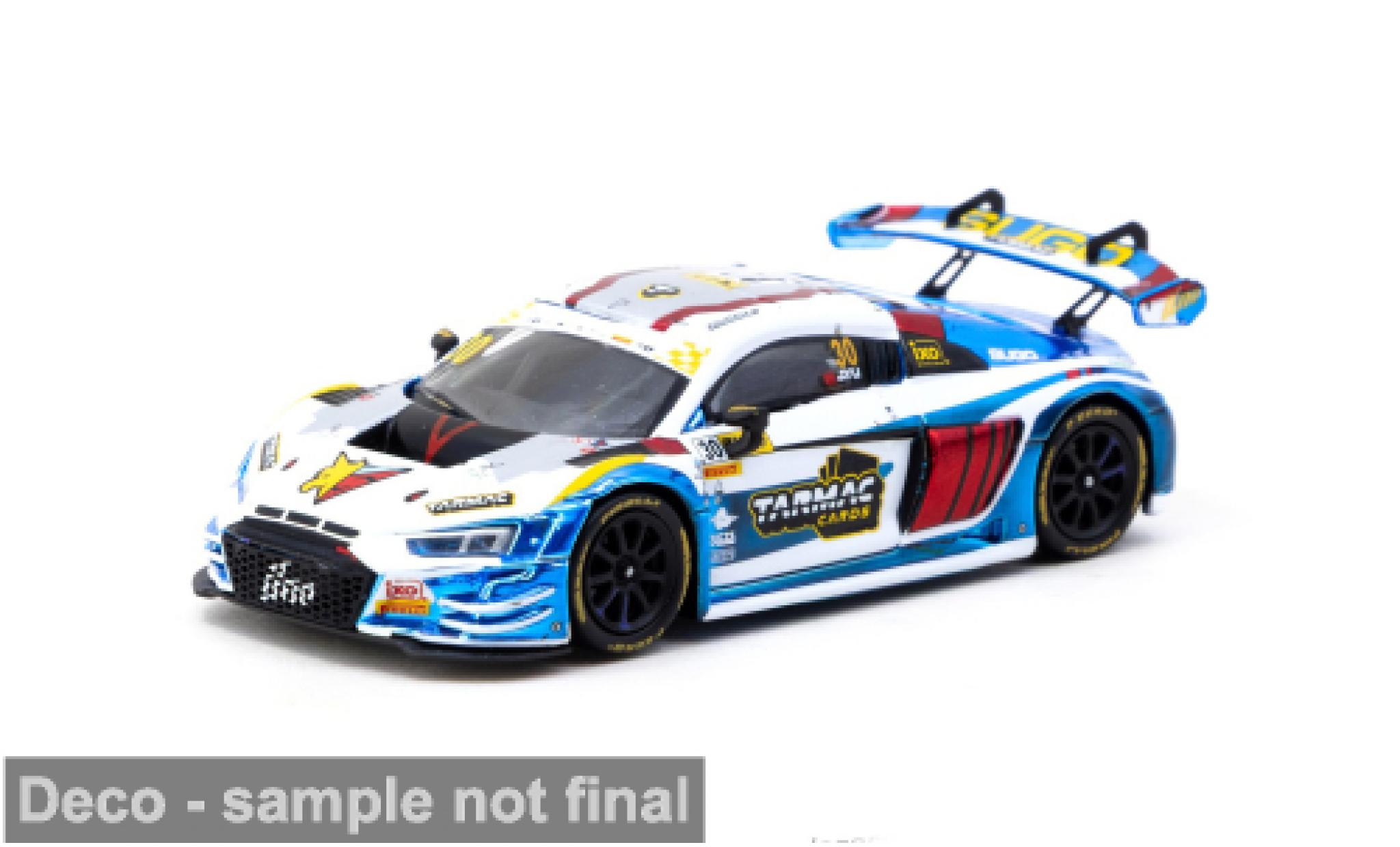 Audi R8 1/64 Tarmac Works LMS GT3 EVO II Fia GT World Cup Macau GT Cup 2024 #30 1:64 modellino in miniatura