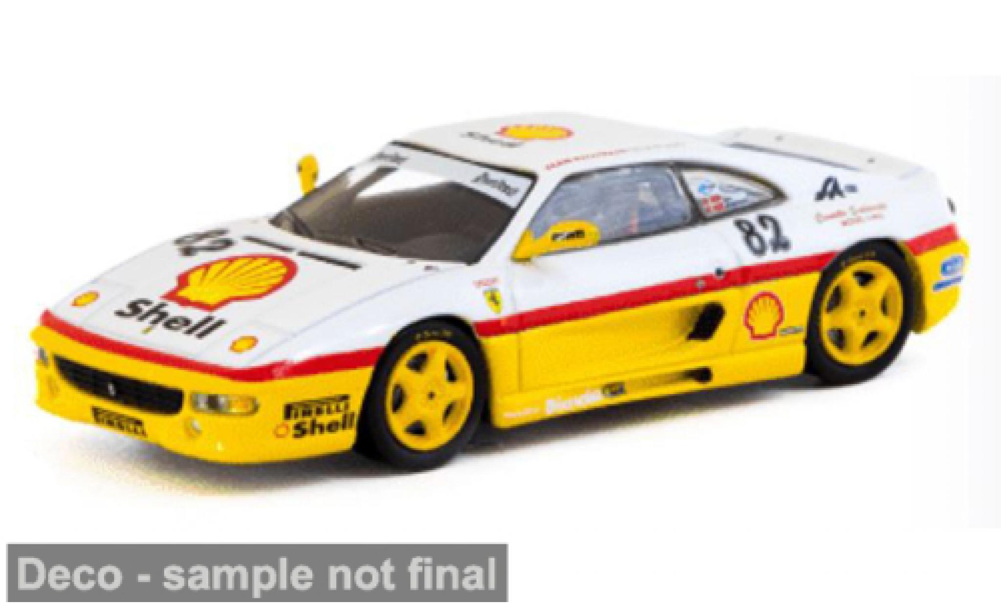 Ferrari F355 1/64 Tarmac Works Challenge 1999 #82 1:64 modellino in miniatura