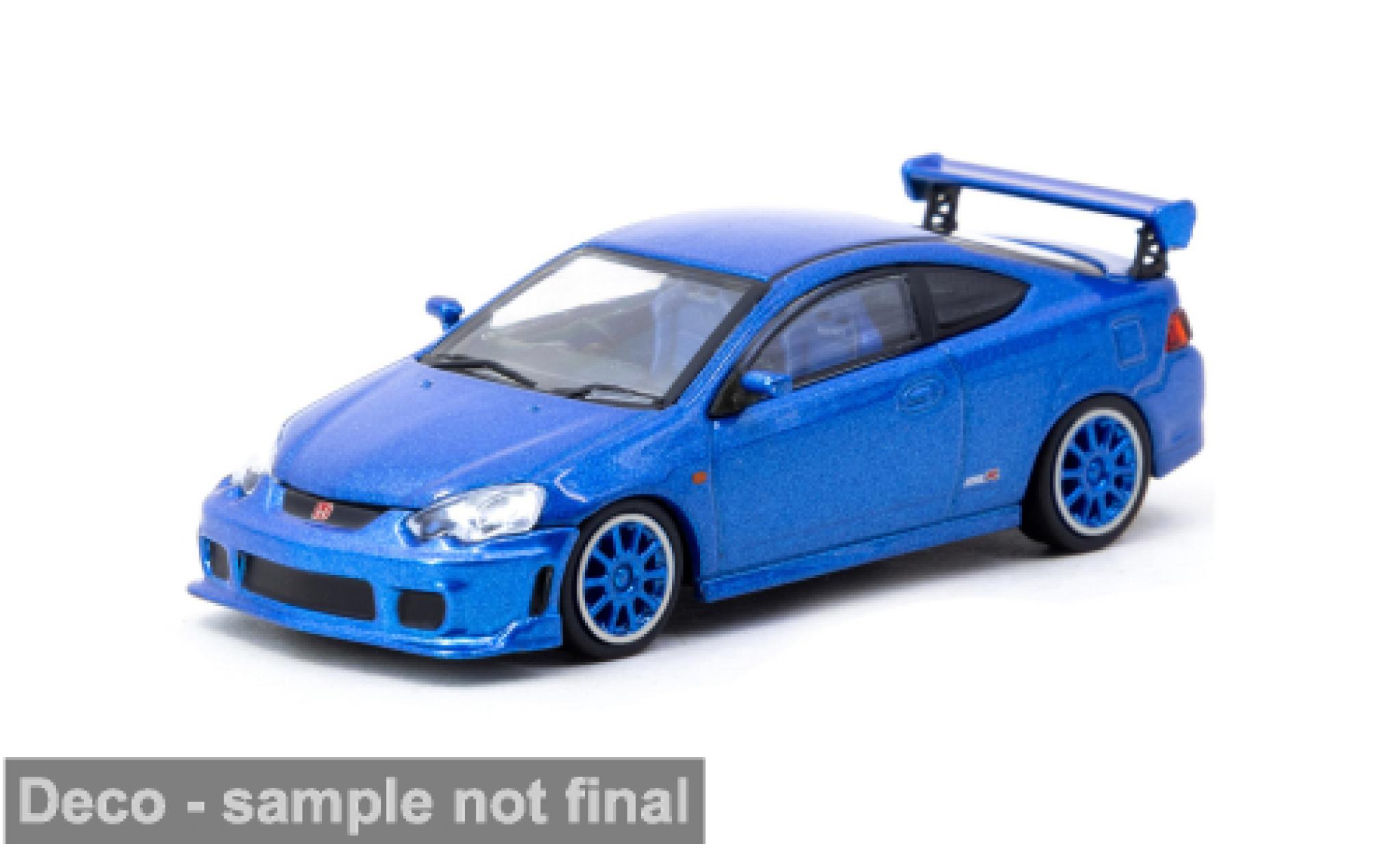 Honda Integra 1/64 Tarmac Works Type R DC5 blau 1:64 modellino in miniatura