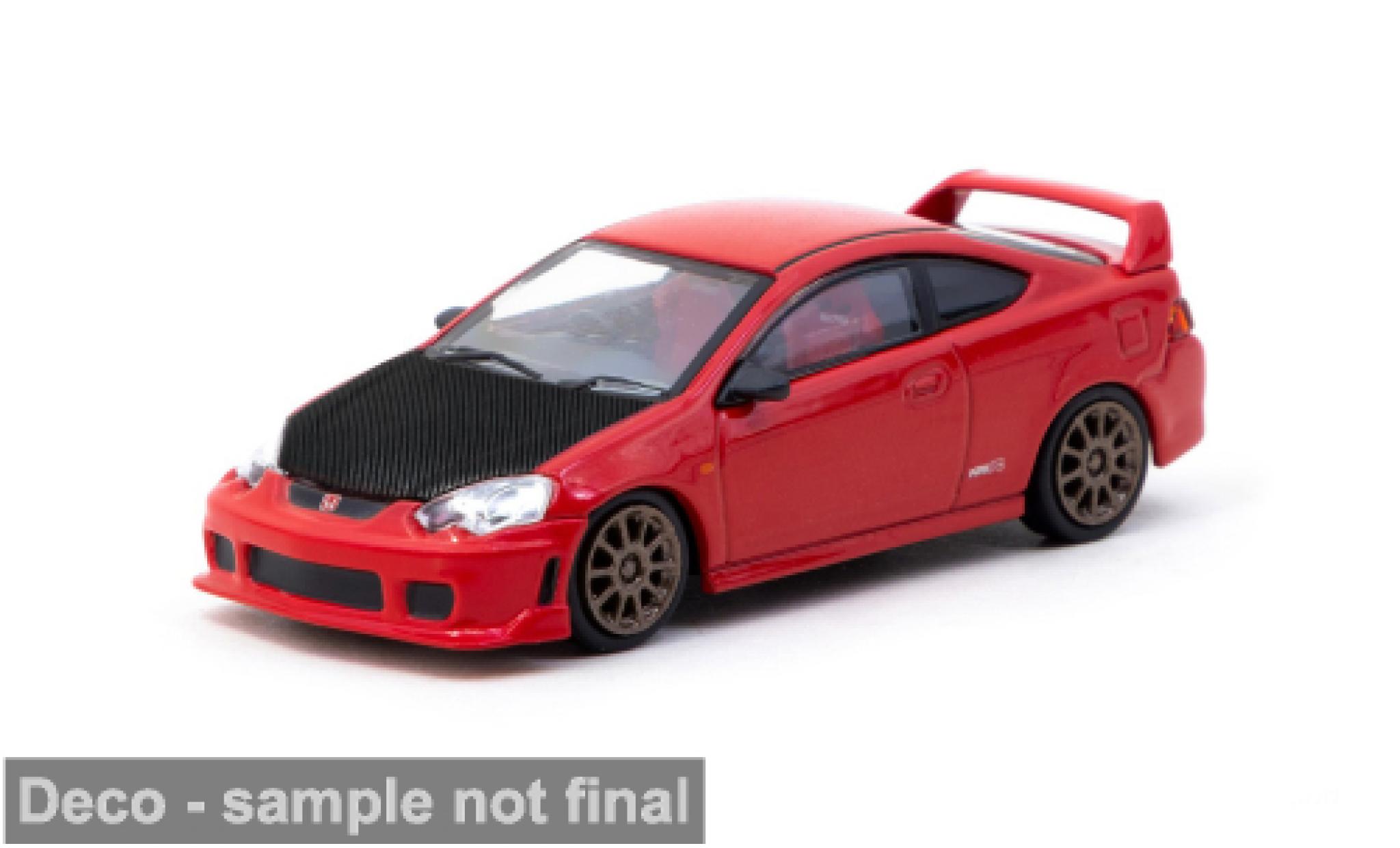 Honda Integra 1/64 Tarmac Works Type R DC5 rot 1:64 modellino in miniatura
