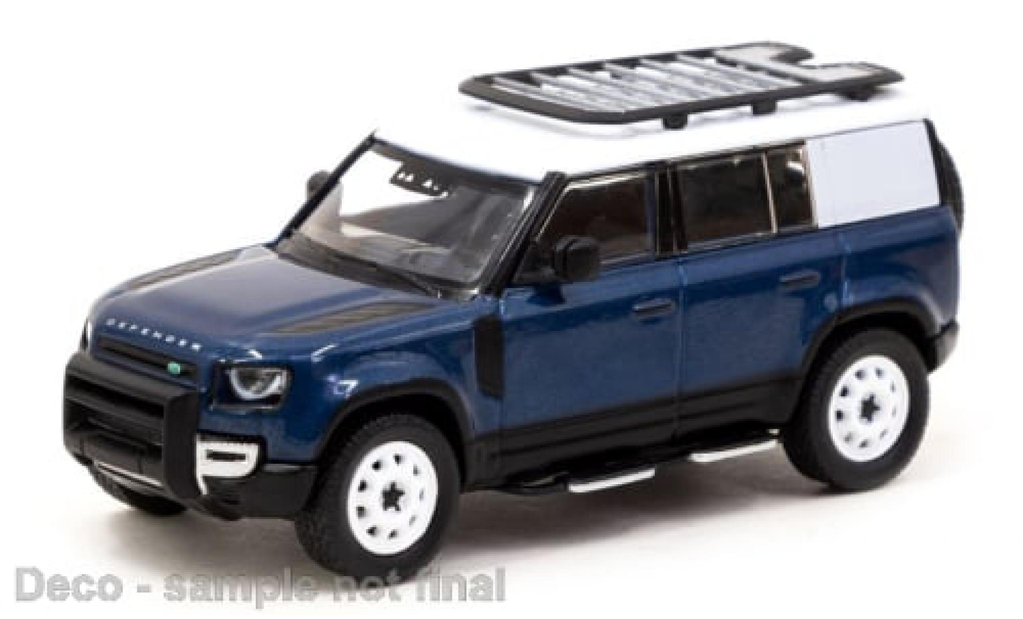 Land Rover Defender 1/64 Tarmac Works 110 blau 1:64 modellino in miniatura
