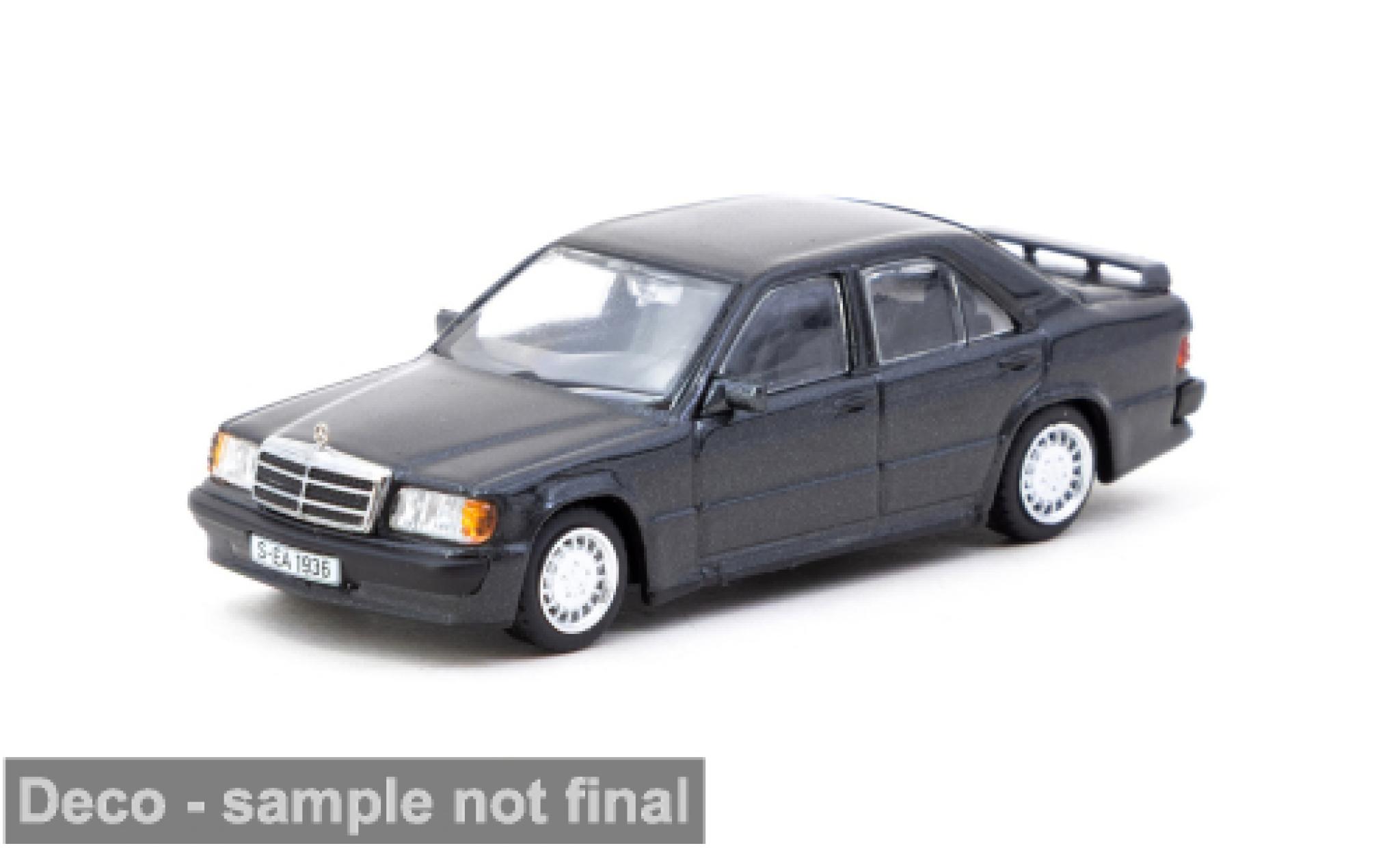 Mercedes 190 Tarmac Works E 2.3-16 (W201) blau 1:64 modellino in miniatura