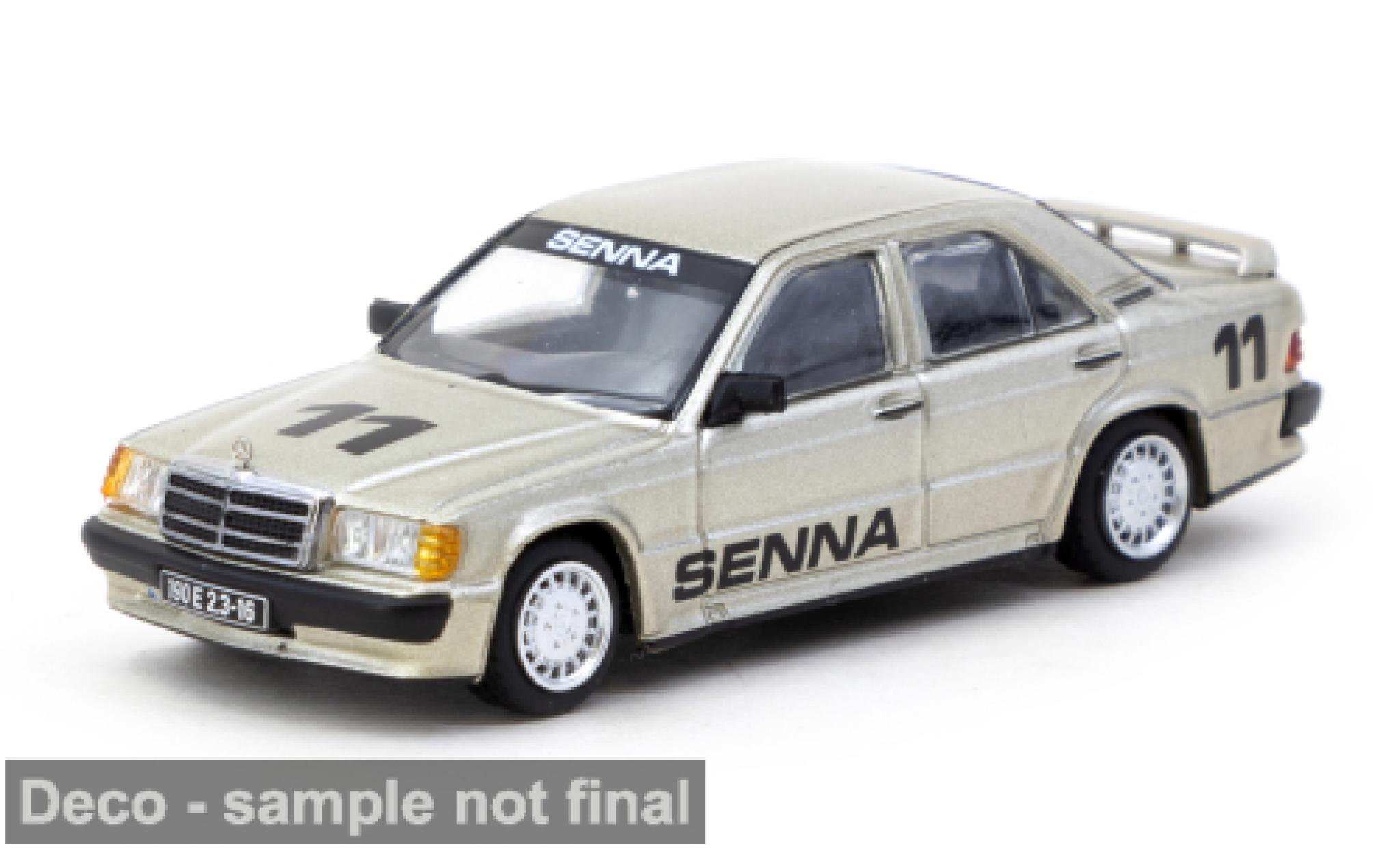 Mercedes 190 1/64 Tarmac Works E 2.3-16 (W201) Race Of Champions 1984 #11 1:64 modellino in miniatura