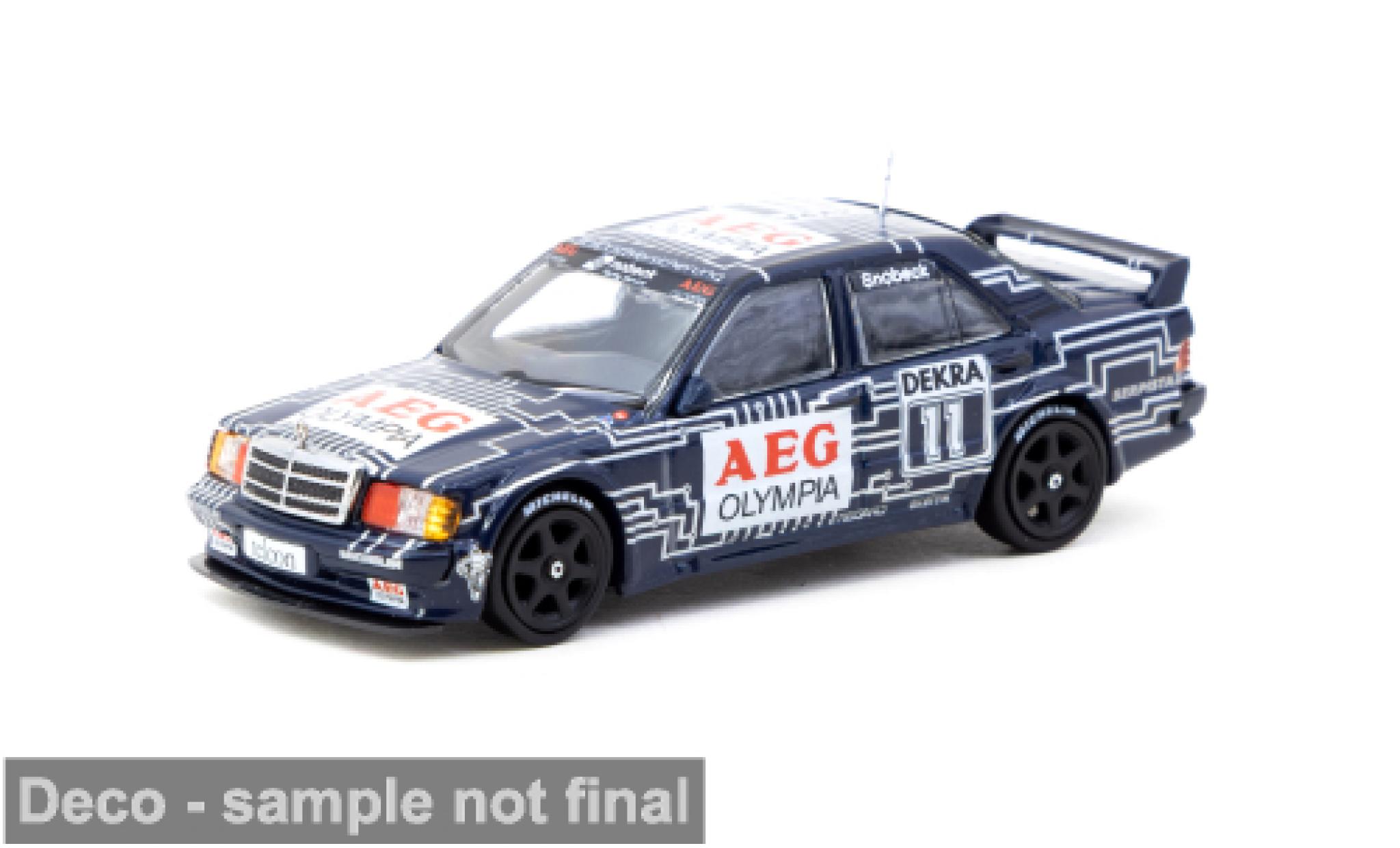 Mercedes 190 1/64 Tarmac Works E (W201) 2.5-16 EVO 1 DTM 1989 1:64 modellino in miniatura