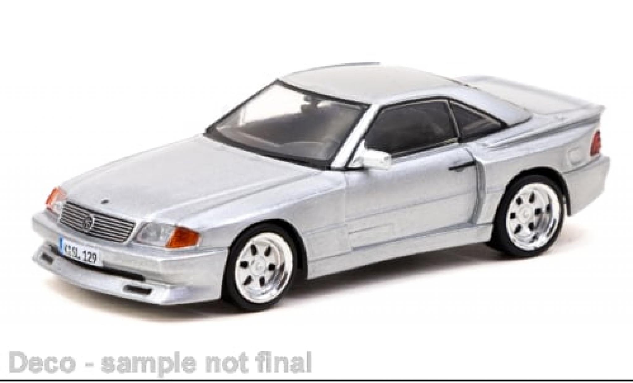 Mercedes Classe SL 1/64 Tarmac Works SL500 (R129) Koenig Specials silber 1:64 modellino in miniatura