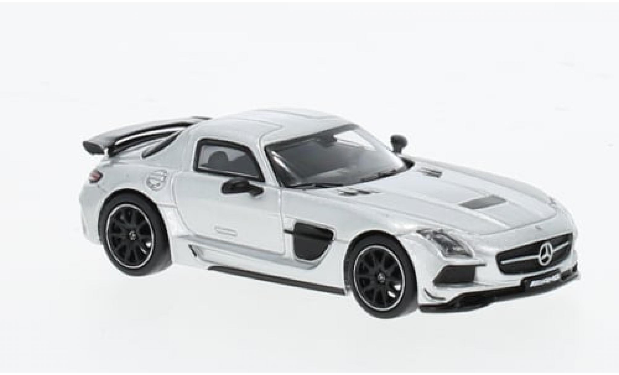 MG B 1/64 Tarmac Works Mercedes SLS A lack Series silber 1:64 modellino in miniatura