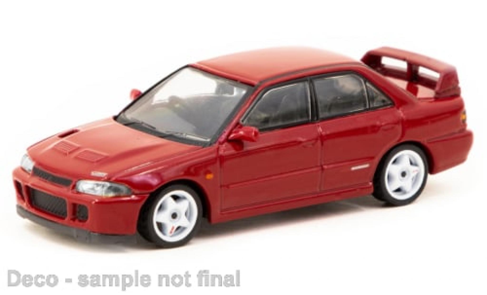 Mitsubishi Lancer 1/64 Tarmac Works GSR Evolution II rot 1:64 modellino in miniatura