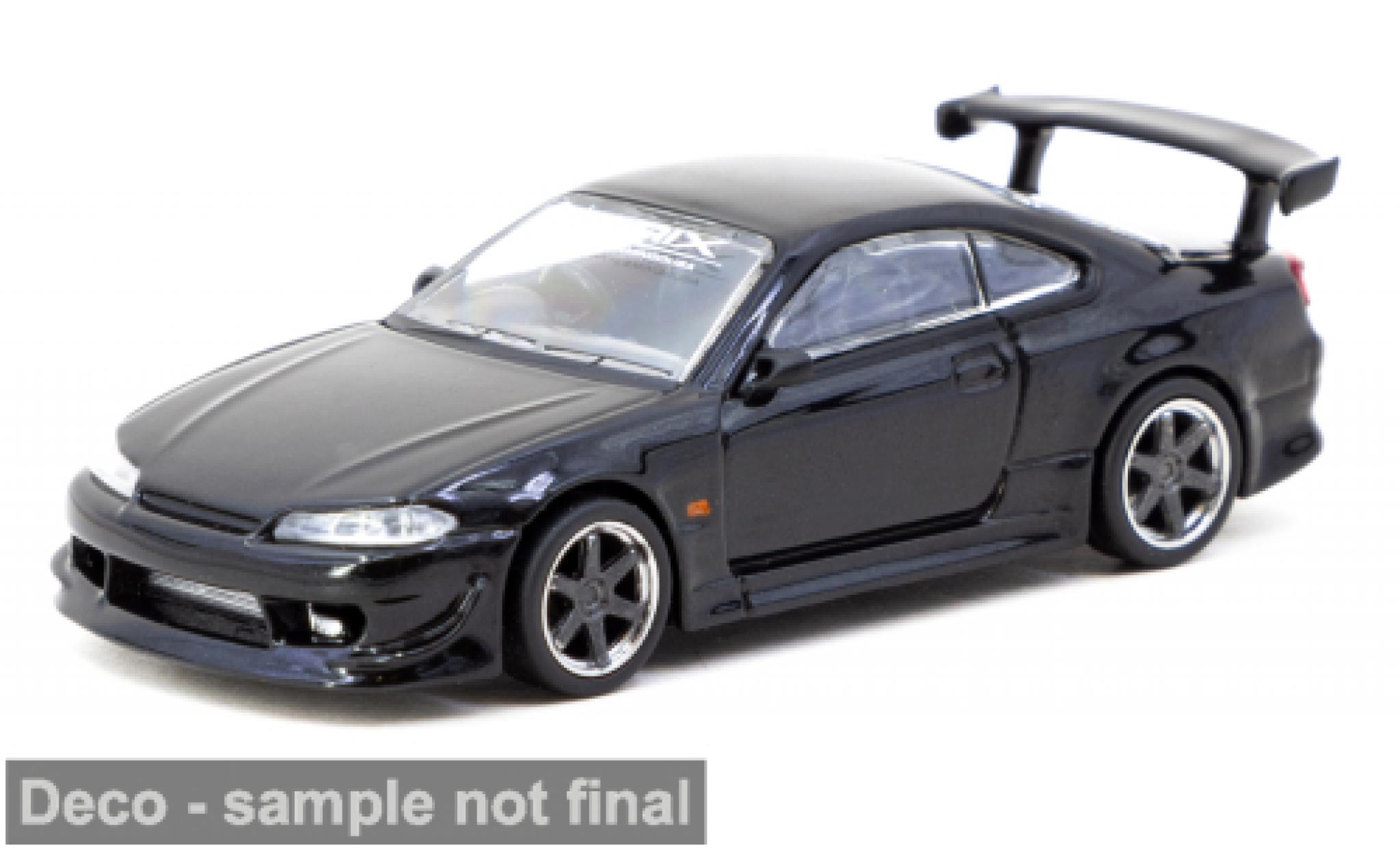 Nissan Silvia 1/64 Tarmac Works (S15) VERTEX grau 1:64 modellino in miniatura