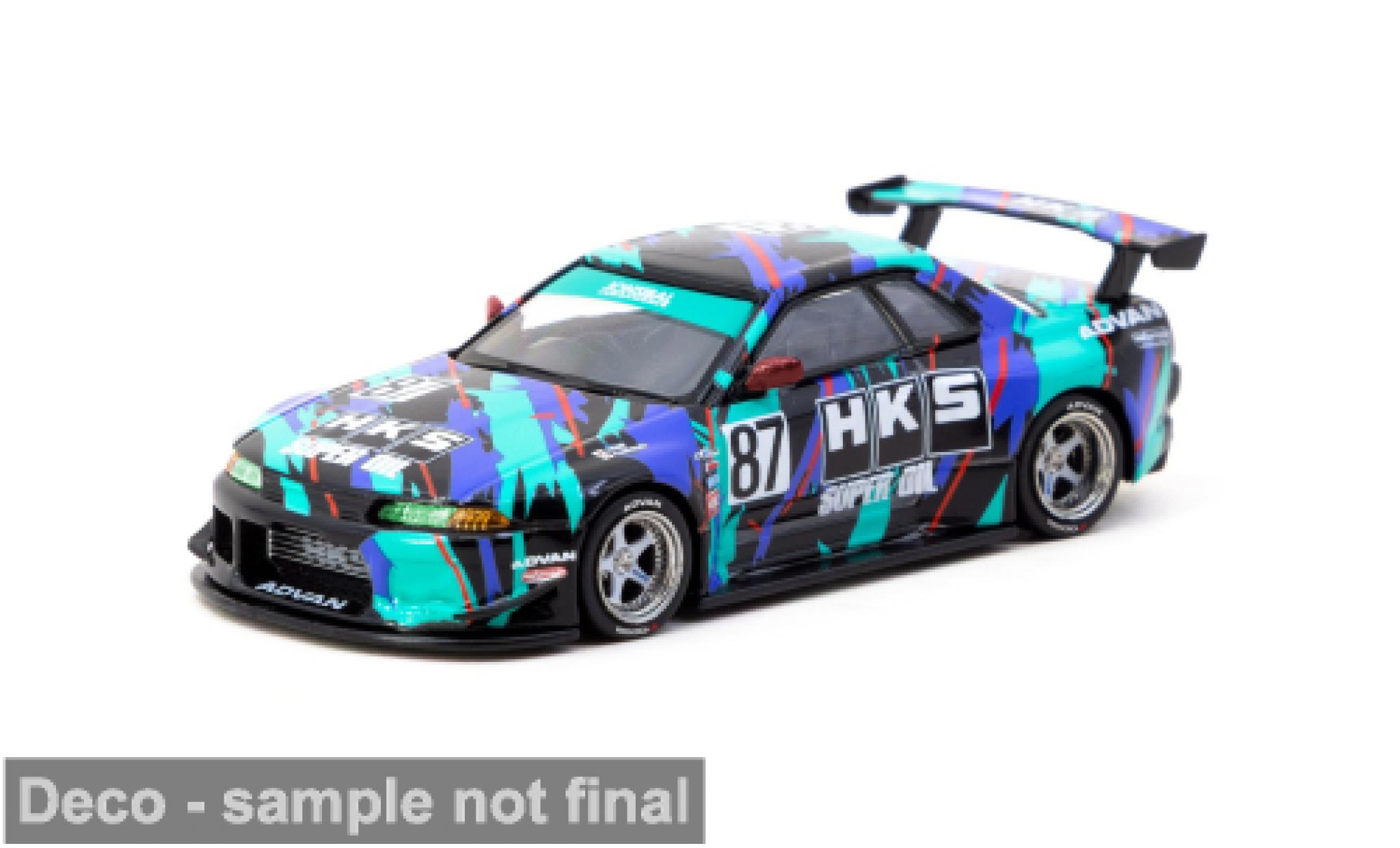 Nissan Skyline Tarmac Works (R32) HKS 1:64 modellino in miniatura