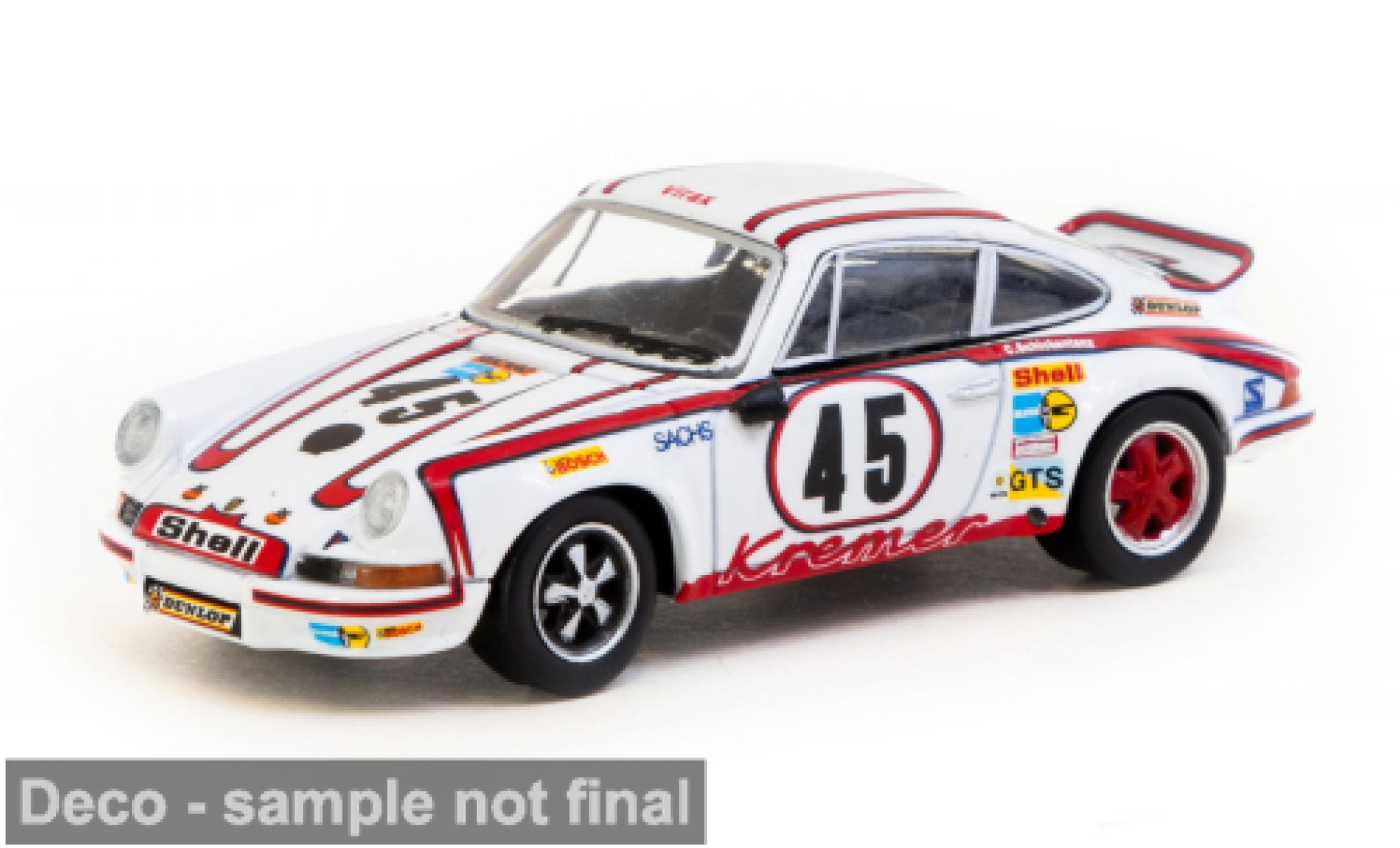 Porsche 911 1/64 Tarmac Works Carrera RSR 2.8 24h Le Mans #45 1:64 modellino in miniatura