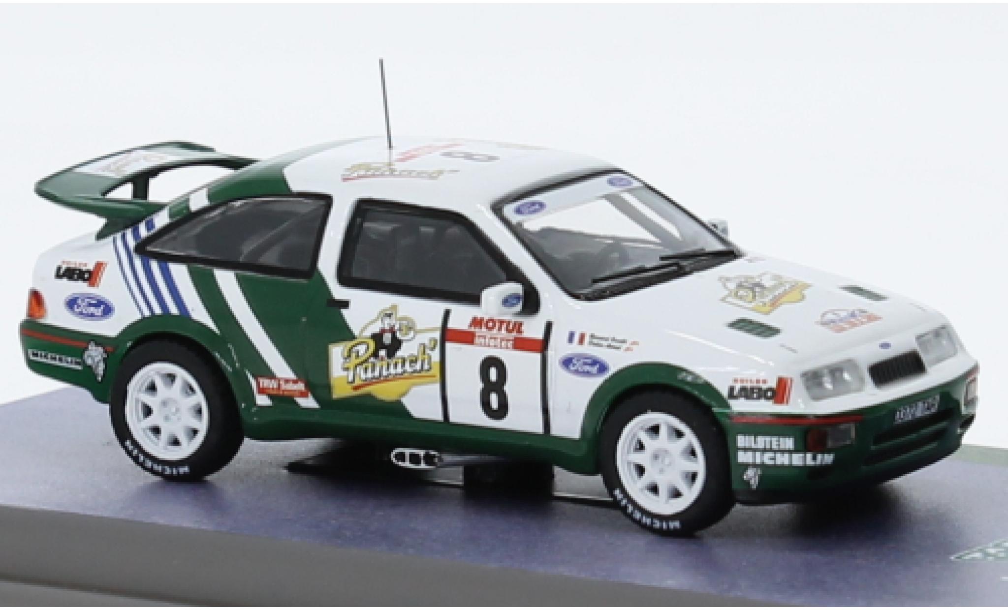 Ford Sierra 1/64 Tarmac Works RS Cosworth No.8 Panach Rallye WM Tour de Corse 1988 modellino in miniatura