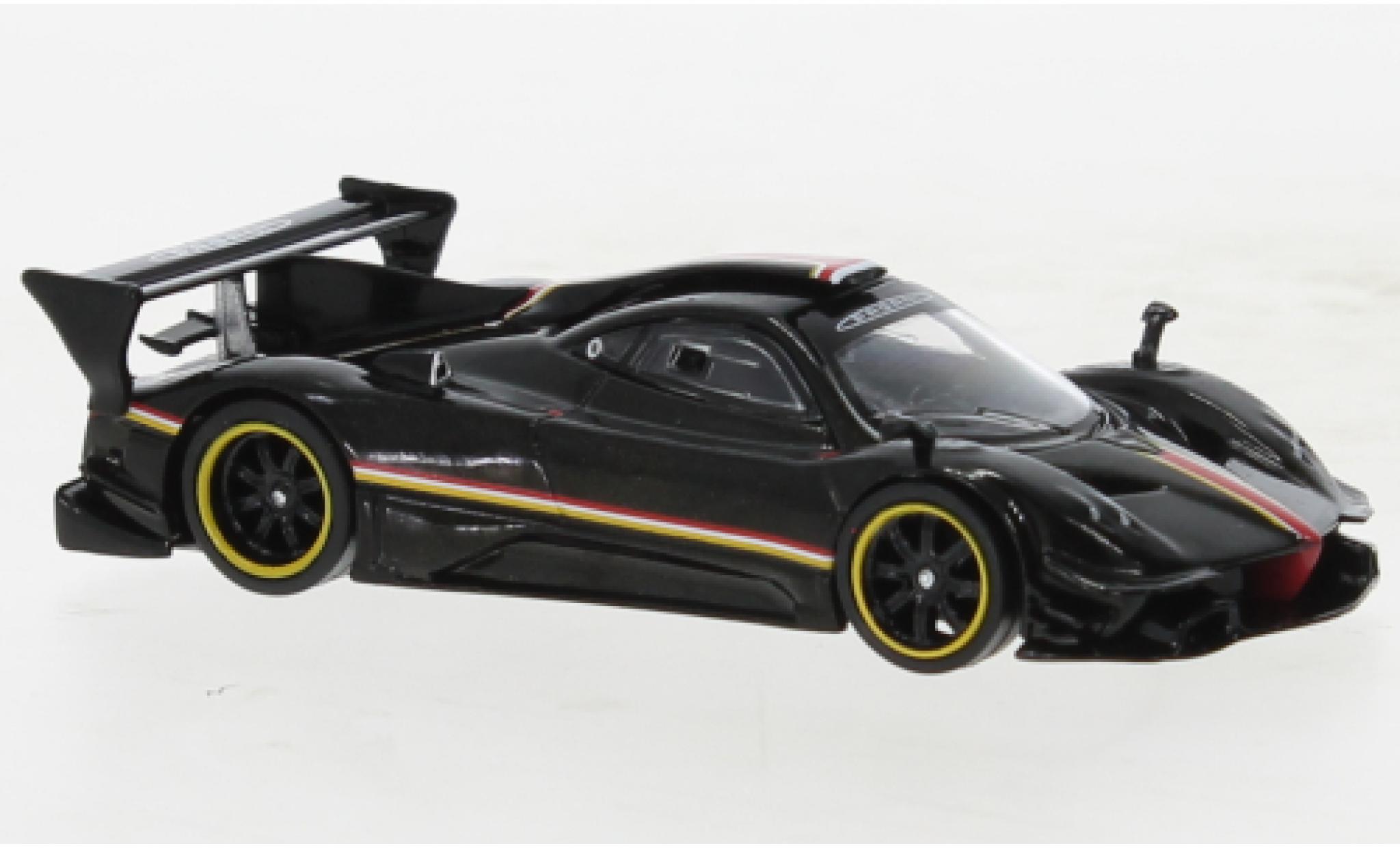 Pagani Zonda 1/64 Tarmac Works Revolucion nero modellino in miniatura