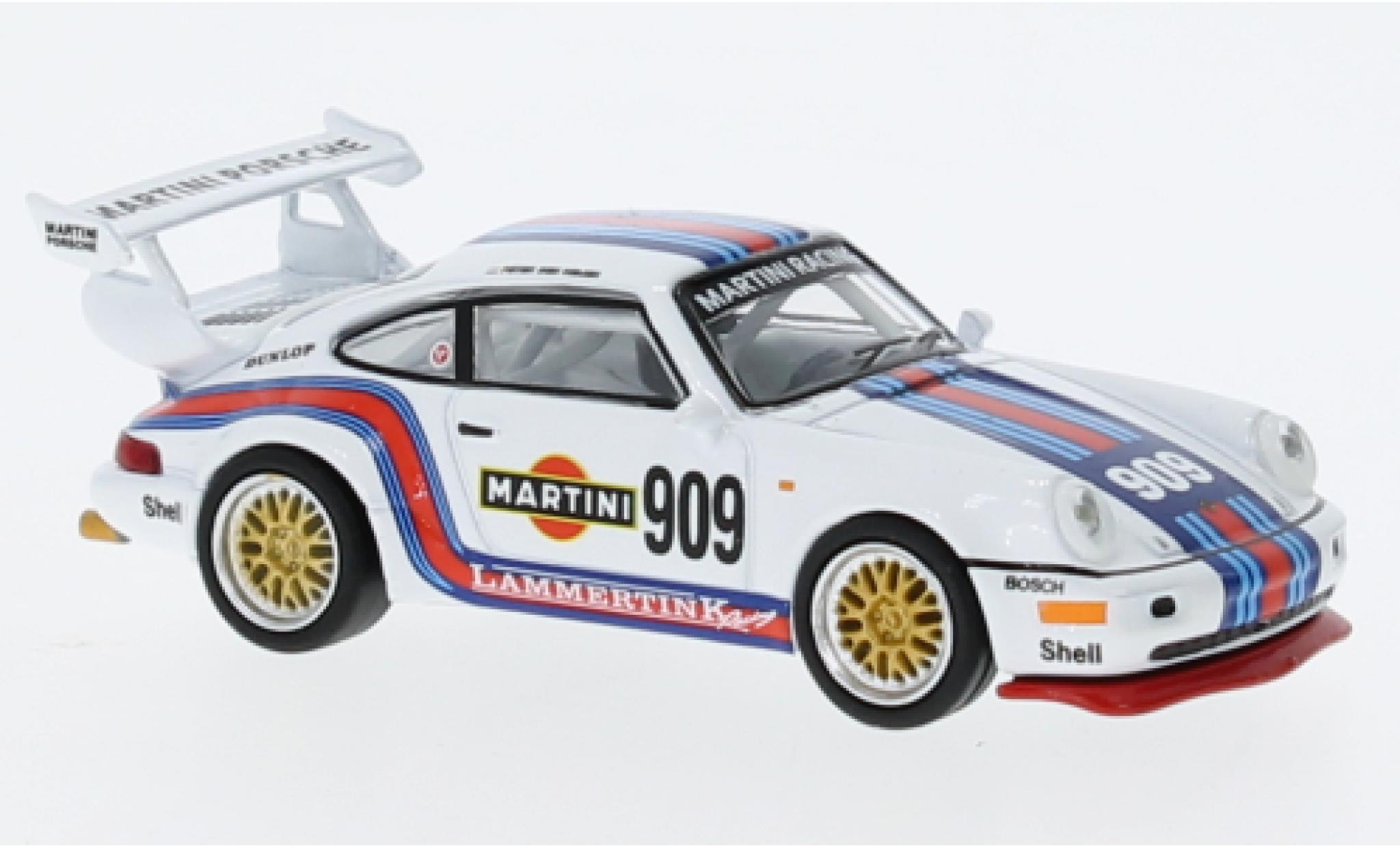 Porsche 964 1/64 Tarmac Works 911  RSR No.909 Martini modellino in miniatura