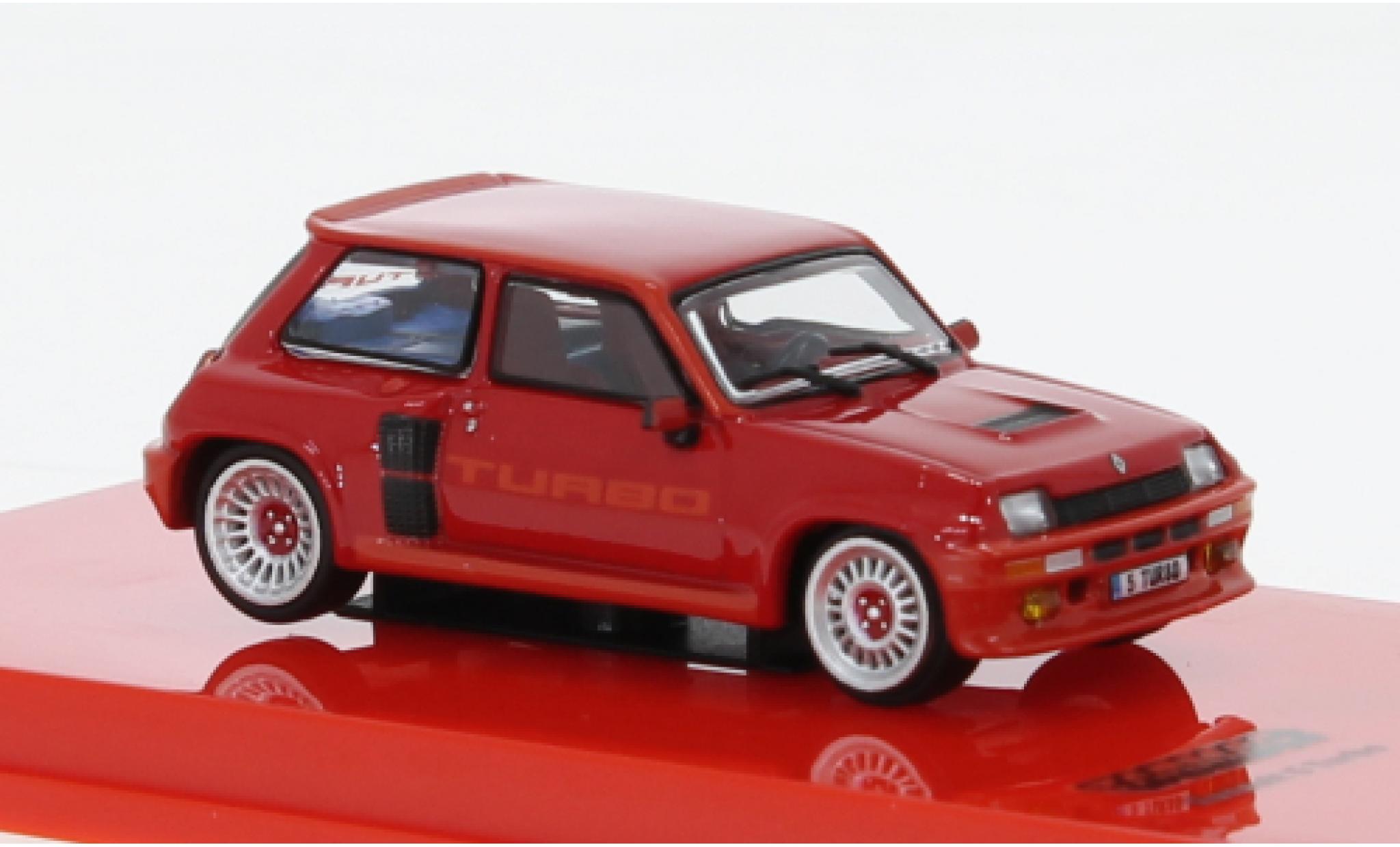 Renault 5 1/64 Tarmac Works Turbo rosso modellino in miniatura