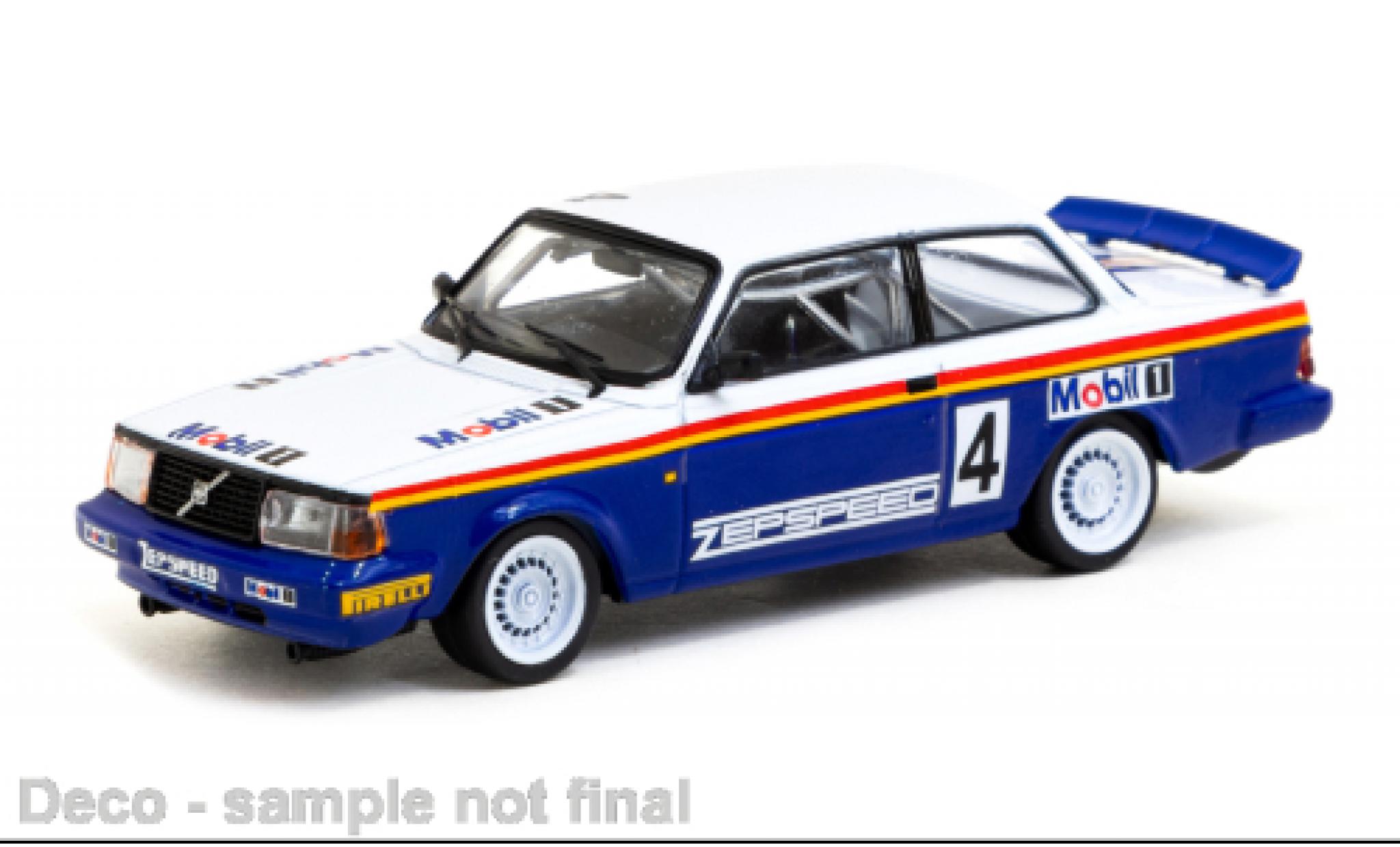 Volvo 240 1/64 Tarmac Works Turbo 1987 #4 1:64 modellino in miniatura